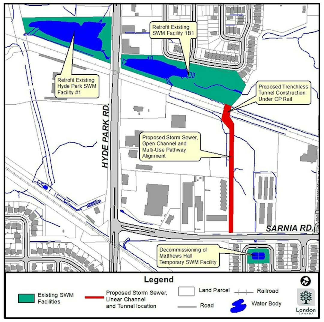 Hyde Park SWM Works Assignment ‘A’ – Detailed Design