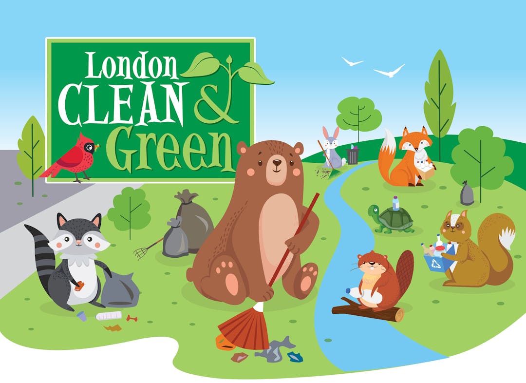 The London Clean and Green logo 