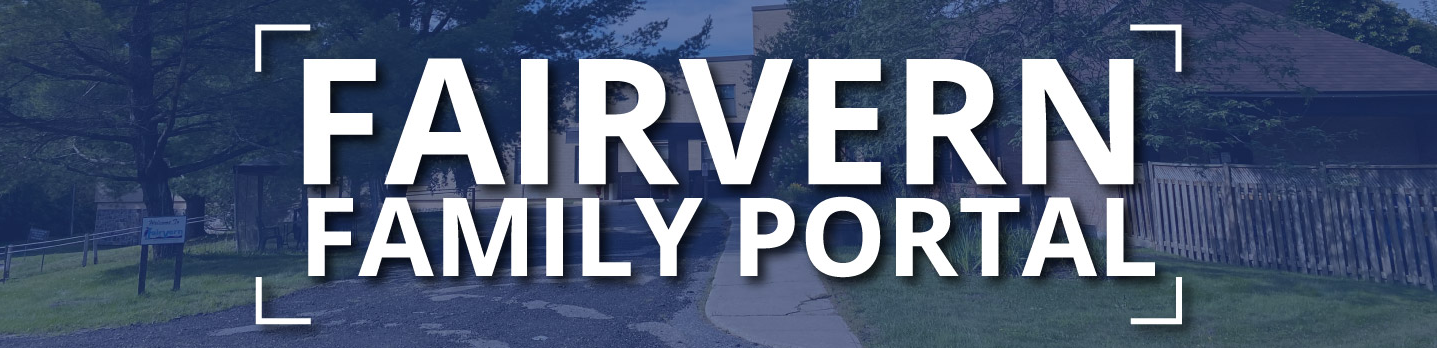 Fairvern building with blue overlay