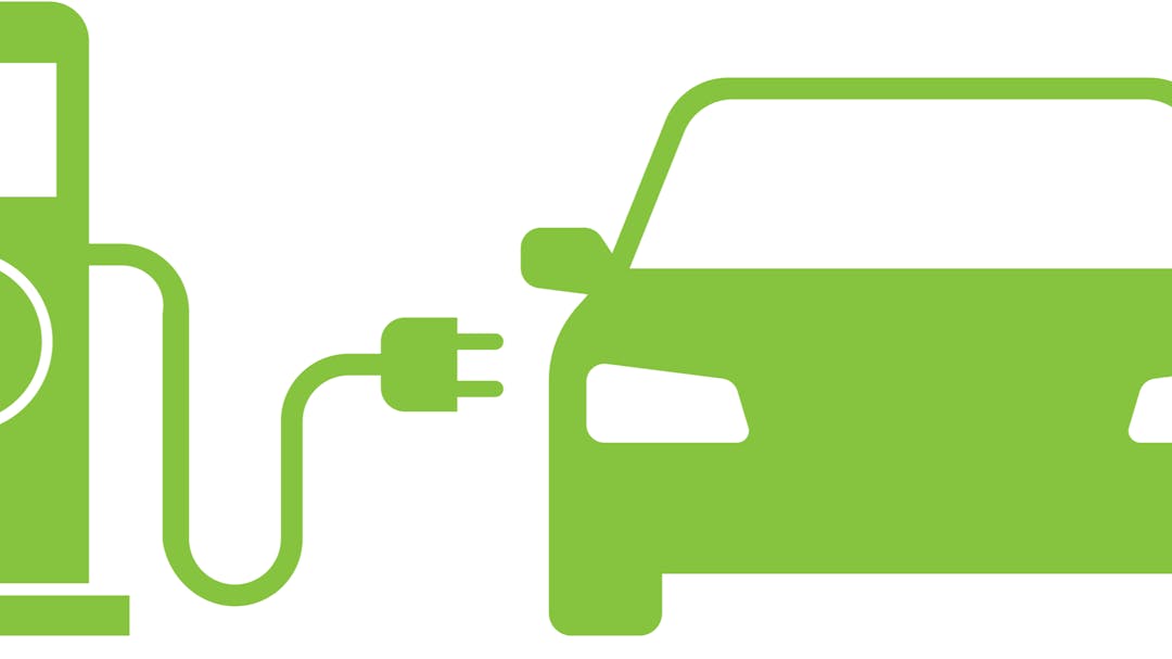 Branchement d’une voiture à une borne de recharge pour véhicules électriques 