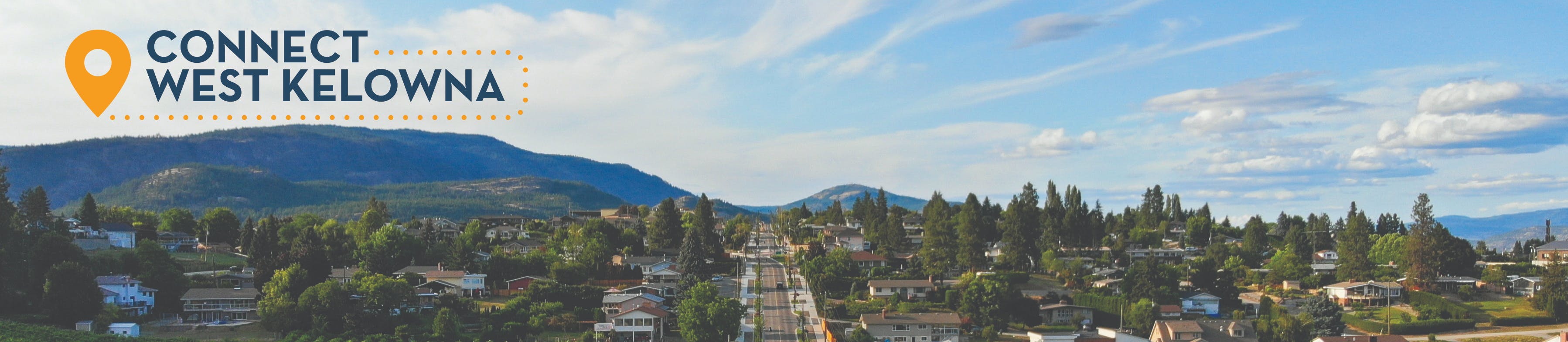 Aerial view of West Kelowna