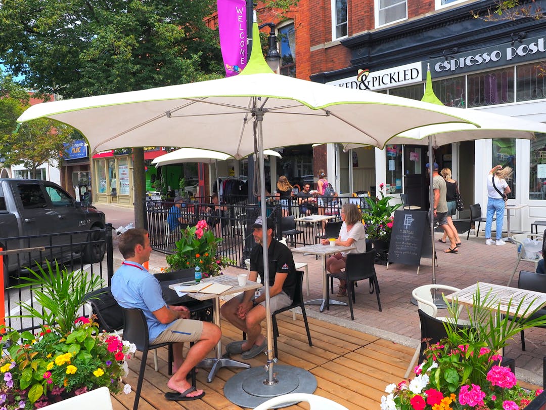 Downtown Patio and Retail Display Program Review Engage Collingwood