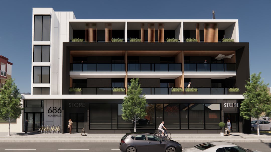 5-storey Mixed Use Development