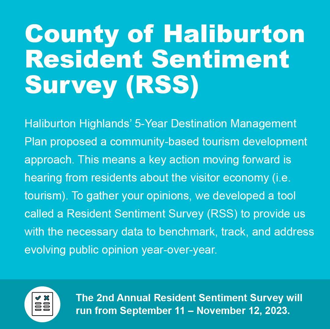 Haliburton Highlands Resident Sentiment Survey