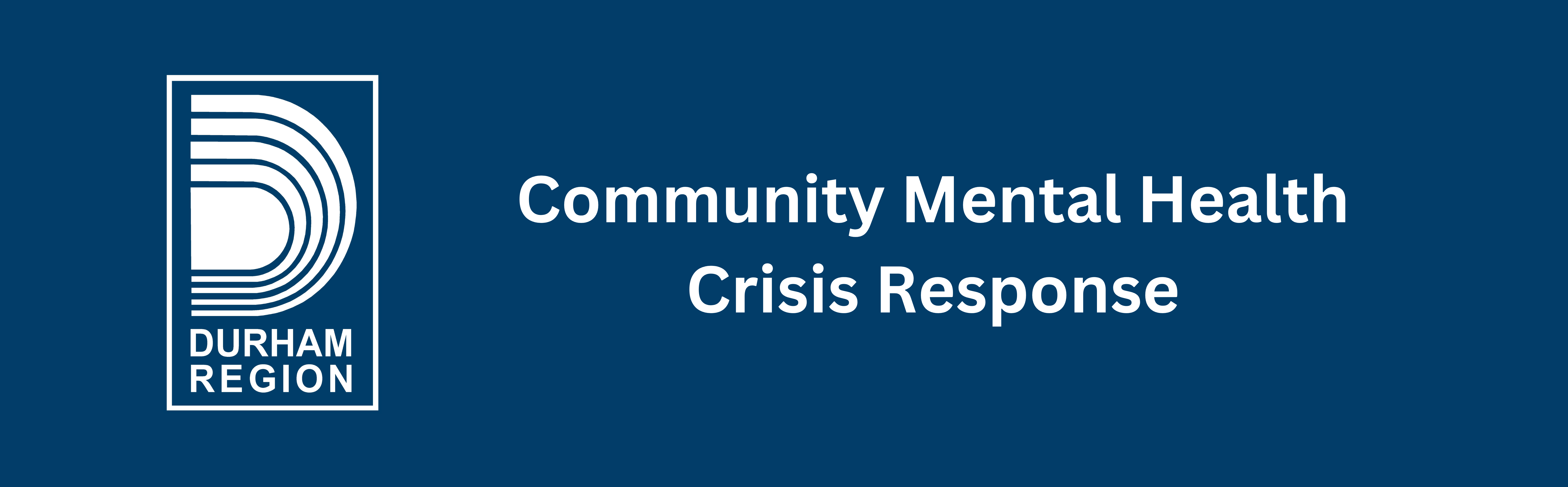 Community Mental Health Crisis Response | Your Durham