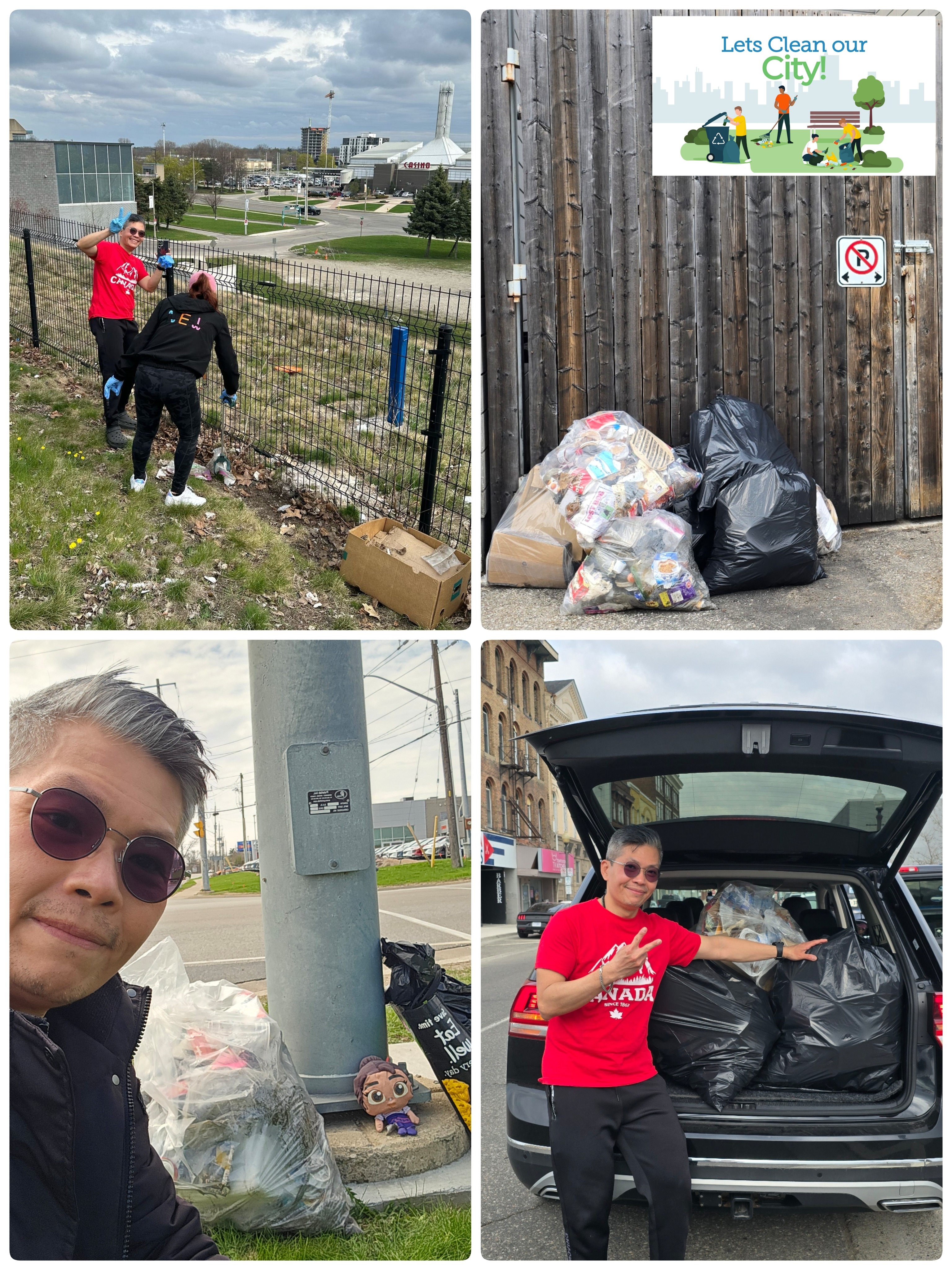 Don't waste the Earth; it is our jewel! Proud of cleaning our city. Happy Earth day 2025! 🌎🍁🇨🇦♻️