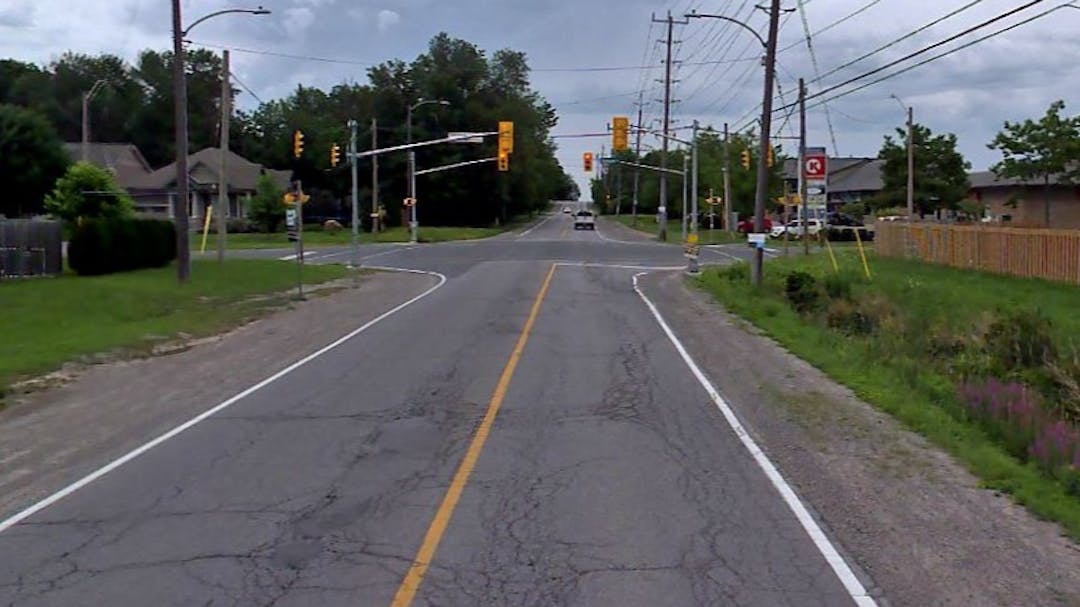 Sherbrooke Street facing east near Glenforest boulevard