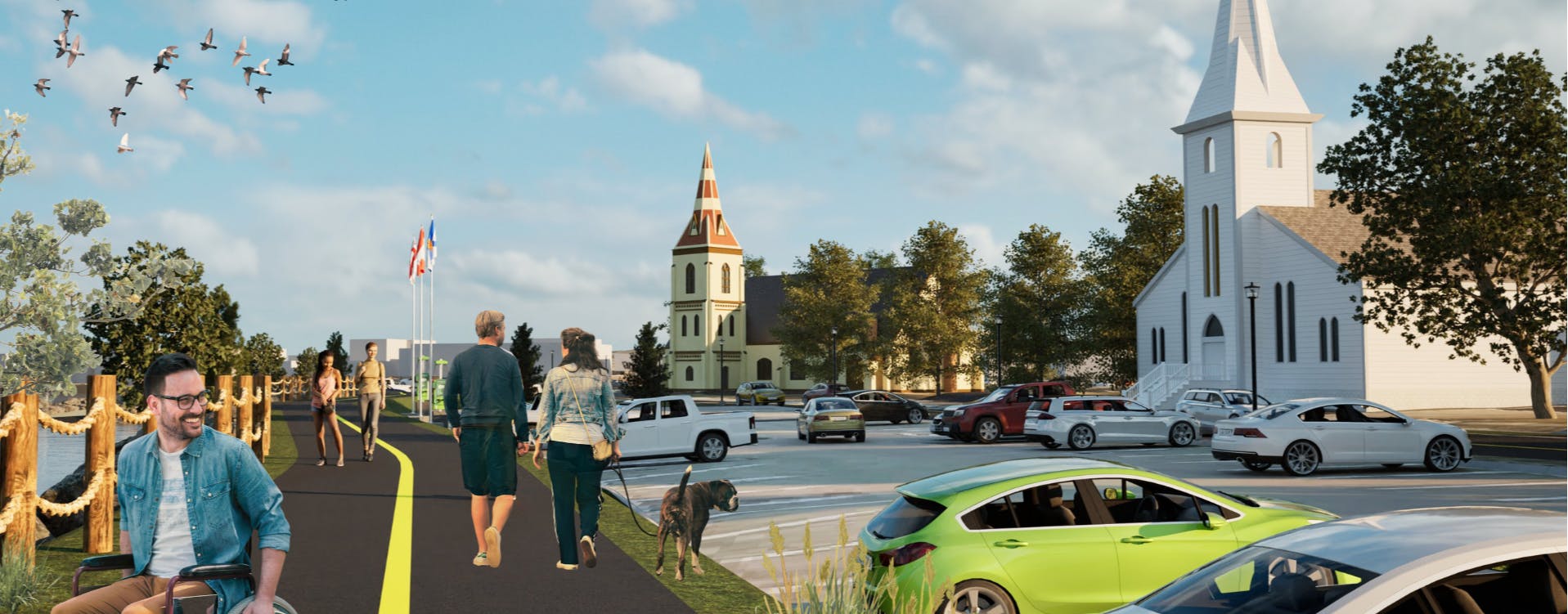 Logo for Edgewater Street Project