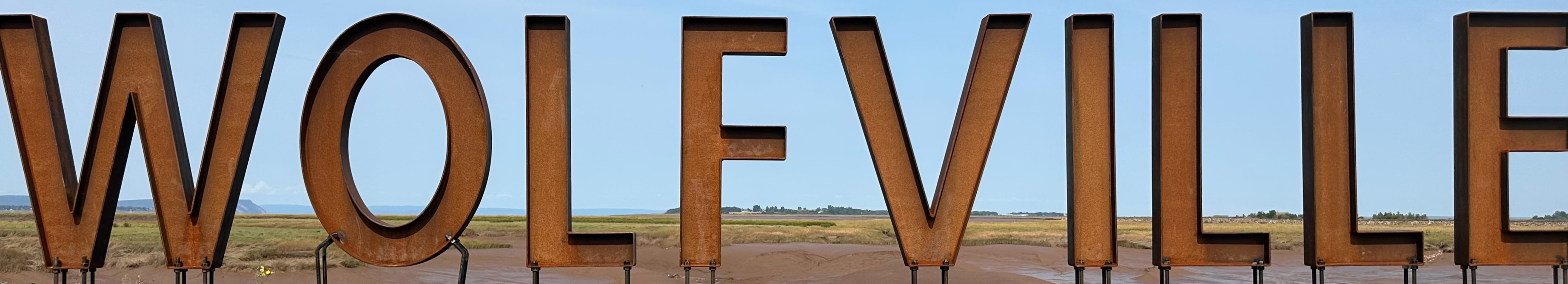 Wolfville sign
