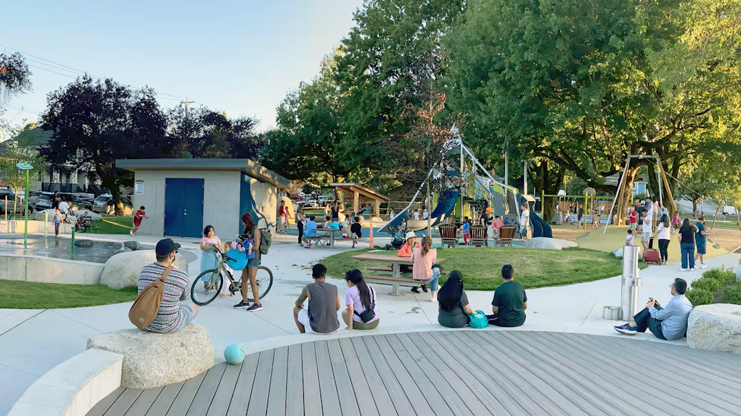Renewed Collingwood Park near completion 