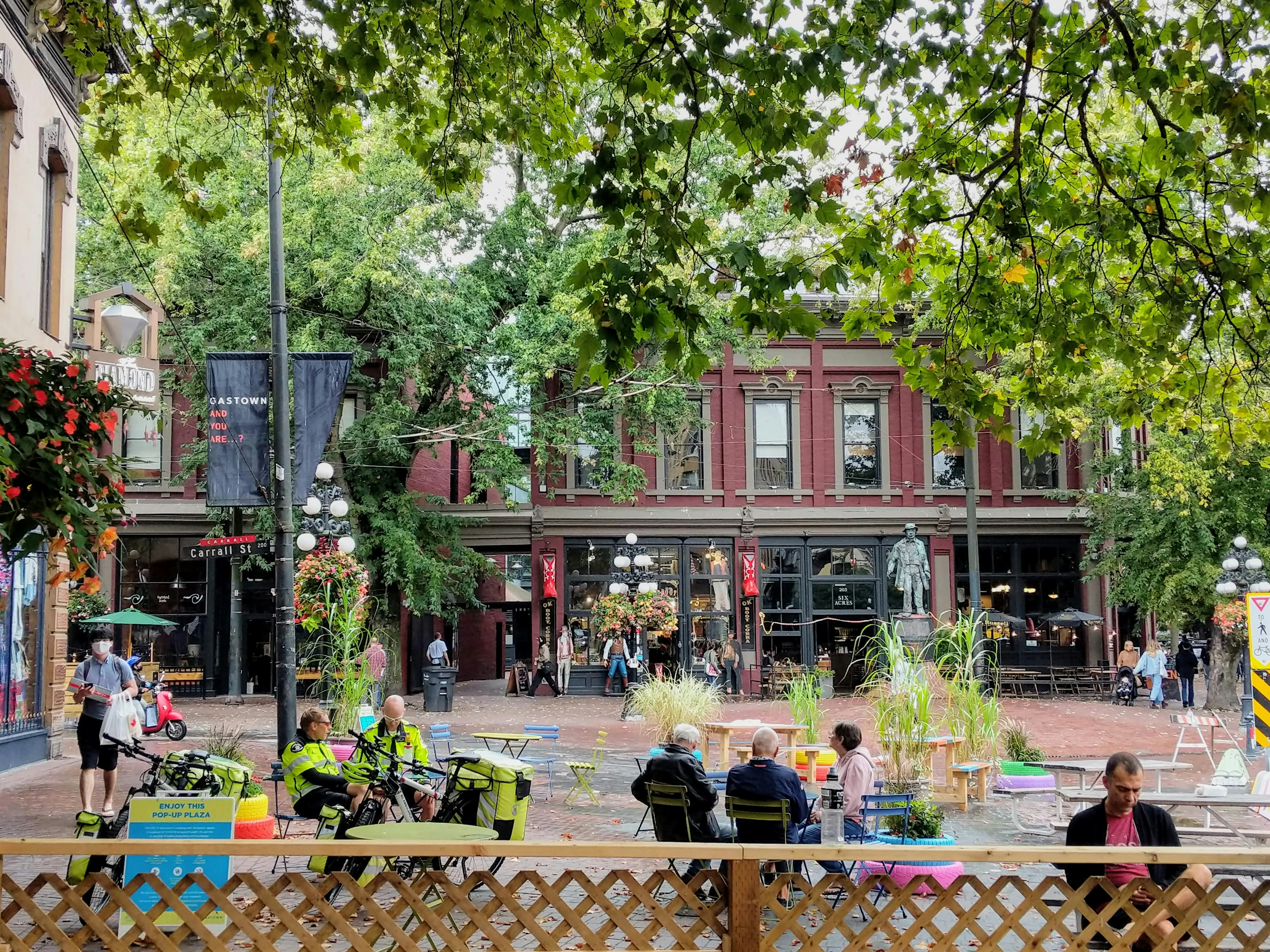 Carrall St Pop-up Plaza