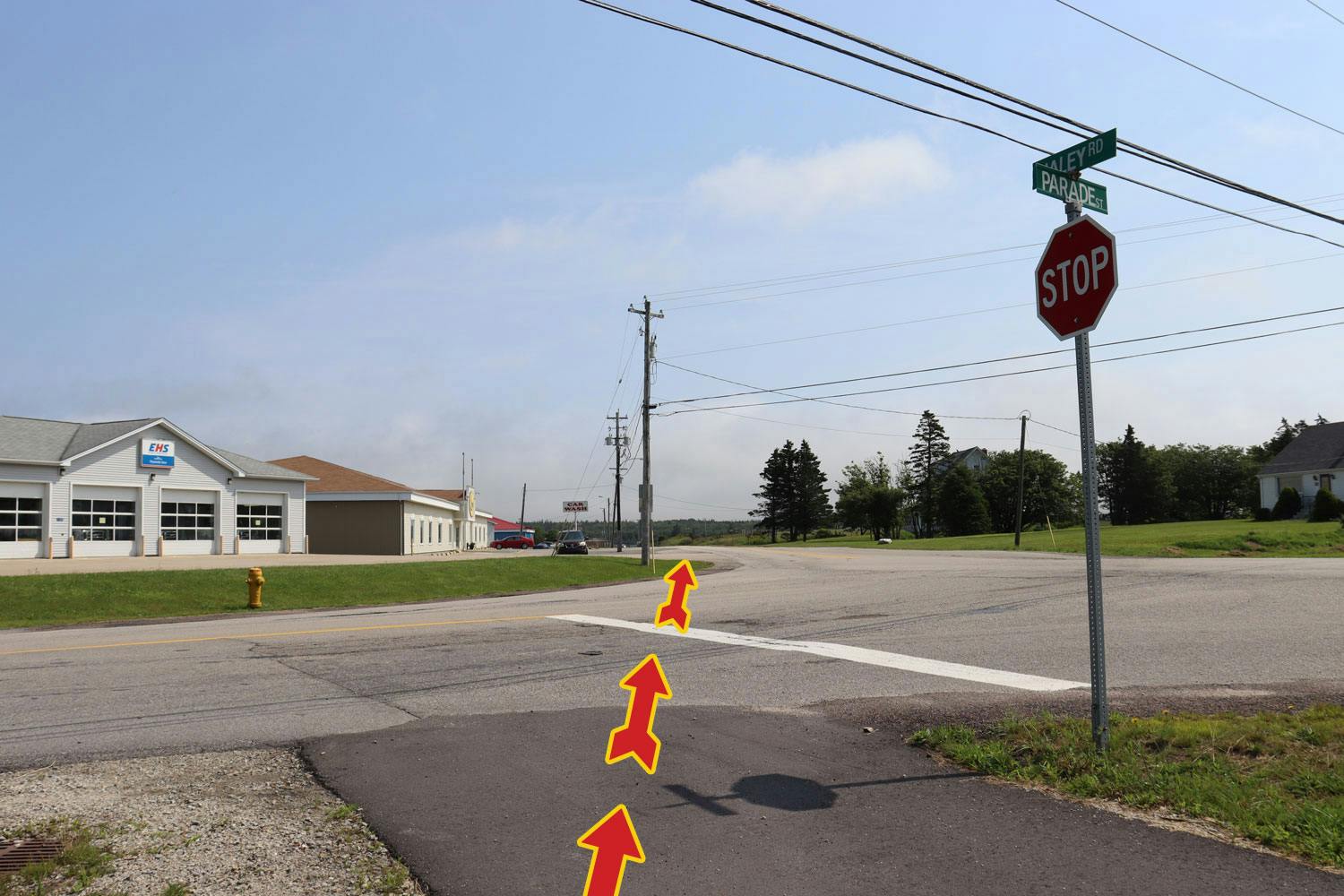 Asphalt multi-use trail will be added between Starrs Road and Parade Street on Haley Road
