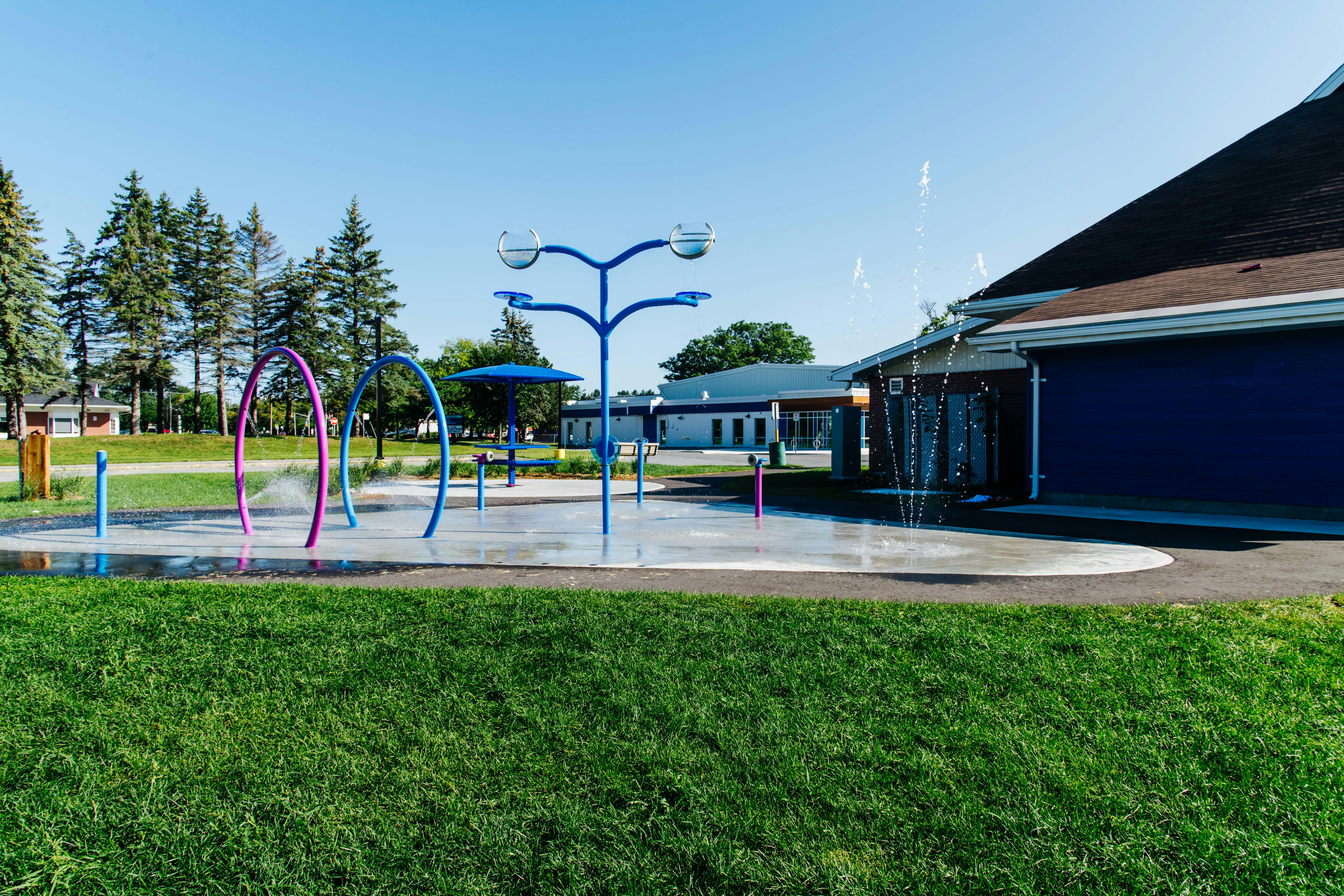 Jeux d’eau du parc Blackburn