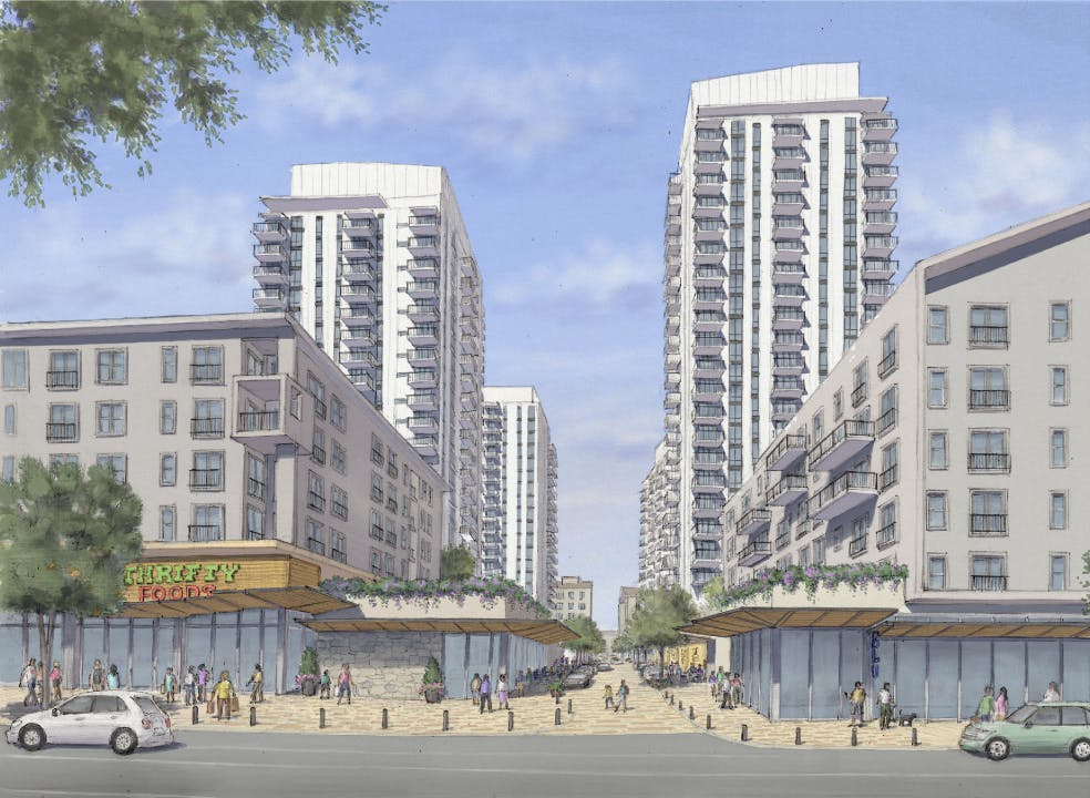 Residential and Mixed Use Rendering