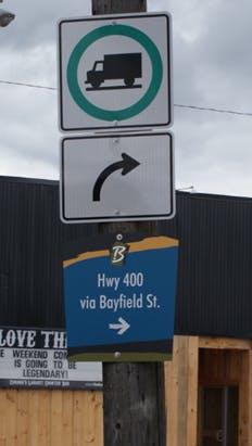 Existing Wayfinding Signage Downtown