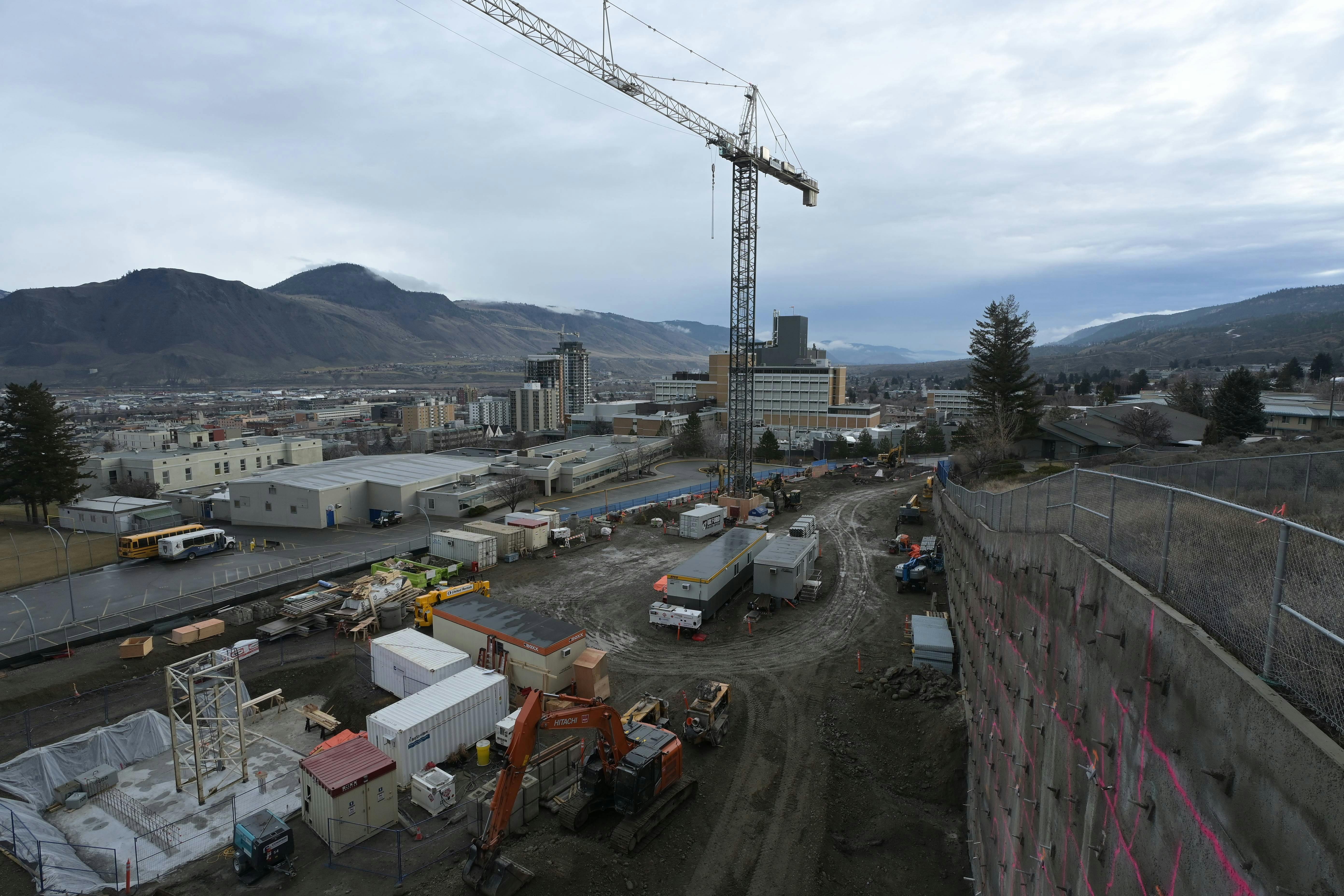 Crane erection - January 2026