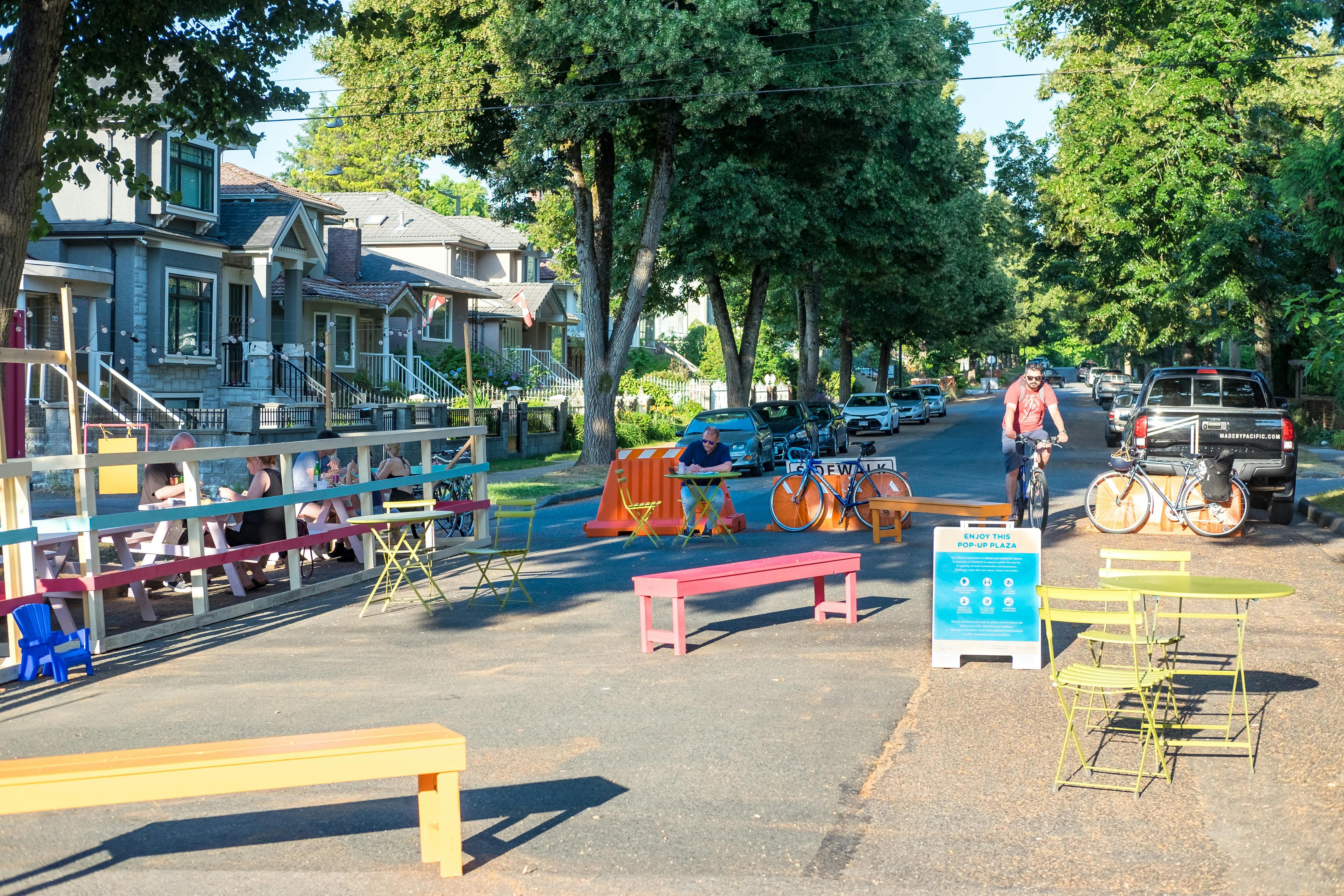 27th & Fraser Pop-up Plaza