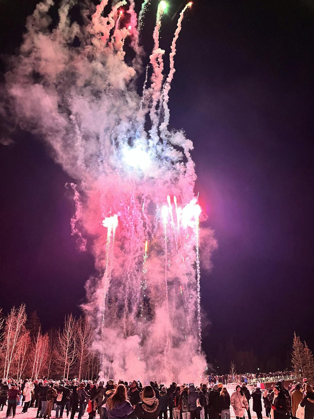 New Year's Eve pyrotechnic display