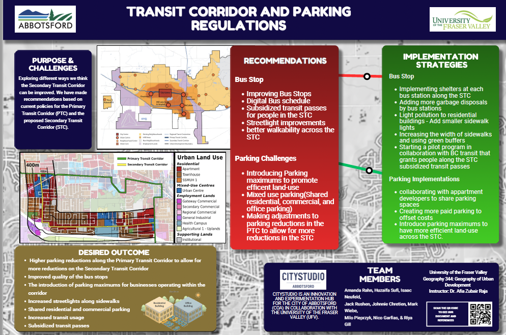2 - Transit Corridors and Parking 