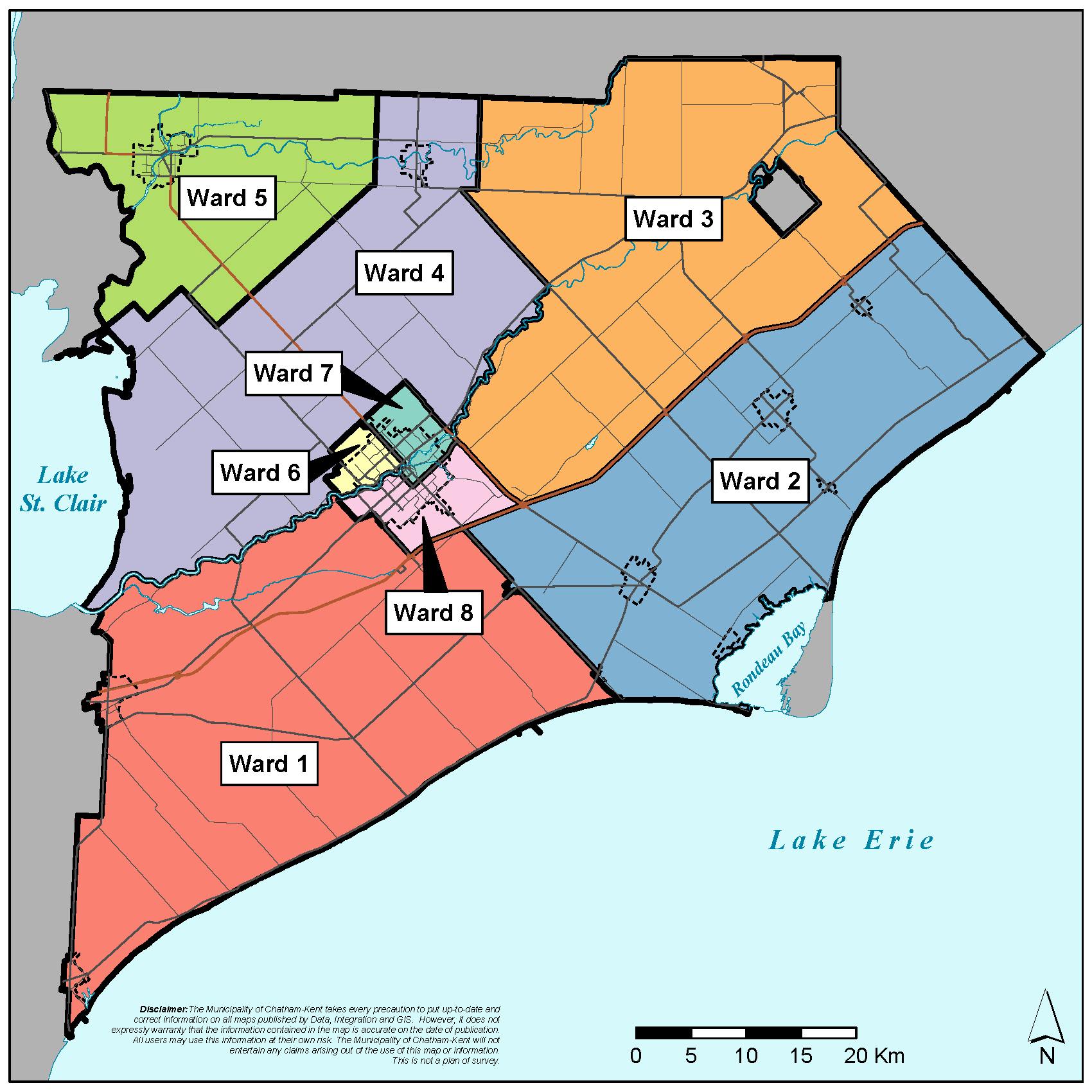 Ward Boundaries Map