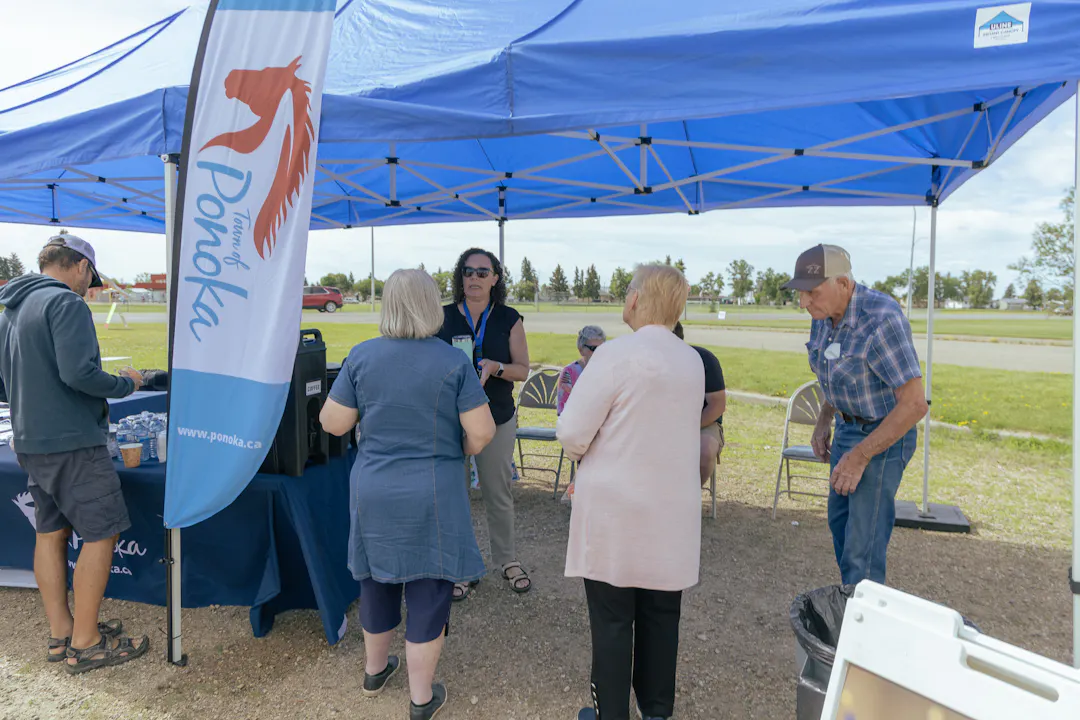 Coffee with Council at the Ponoka Farmers' Market