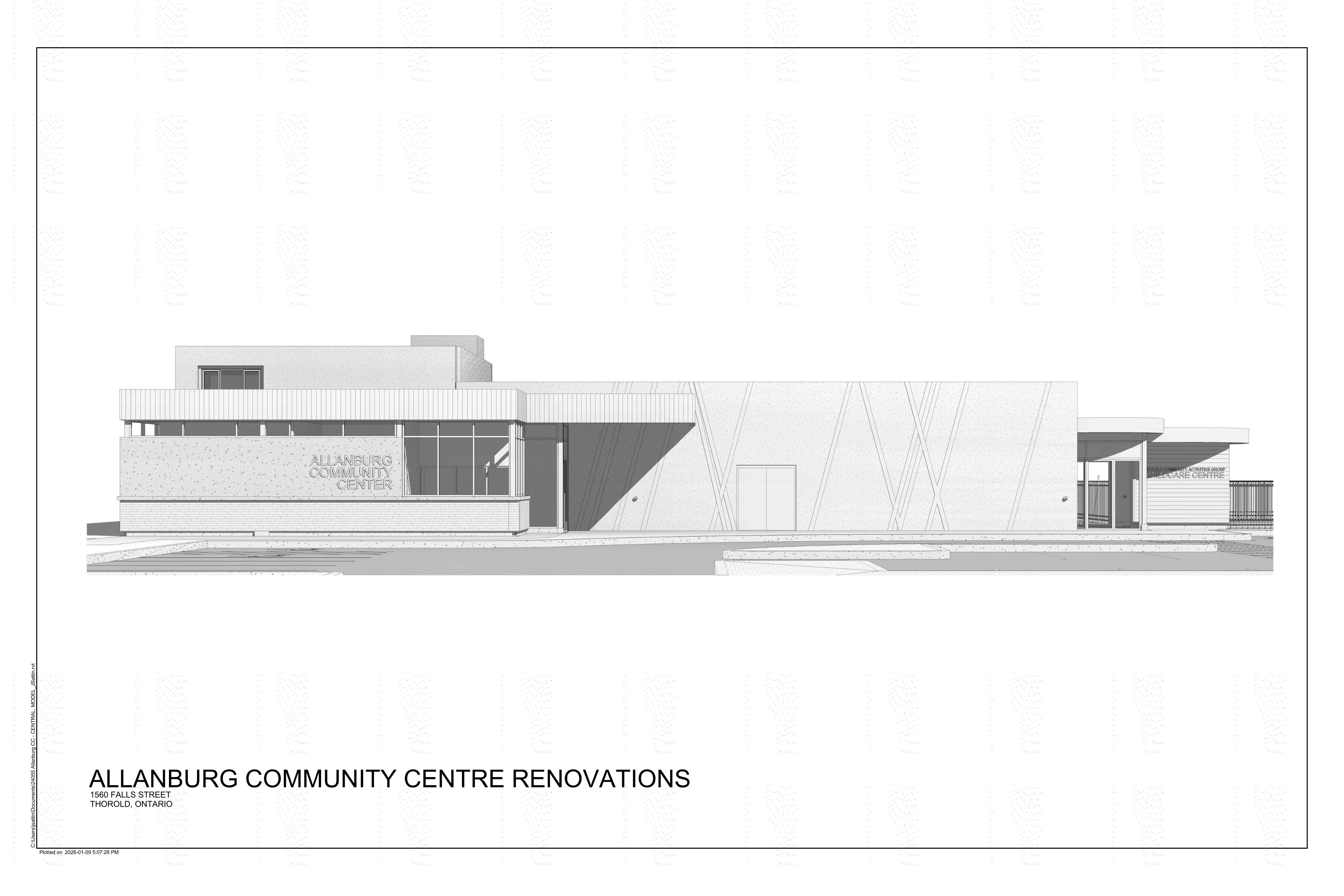 Allanburg Community Centre Rendering
