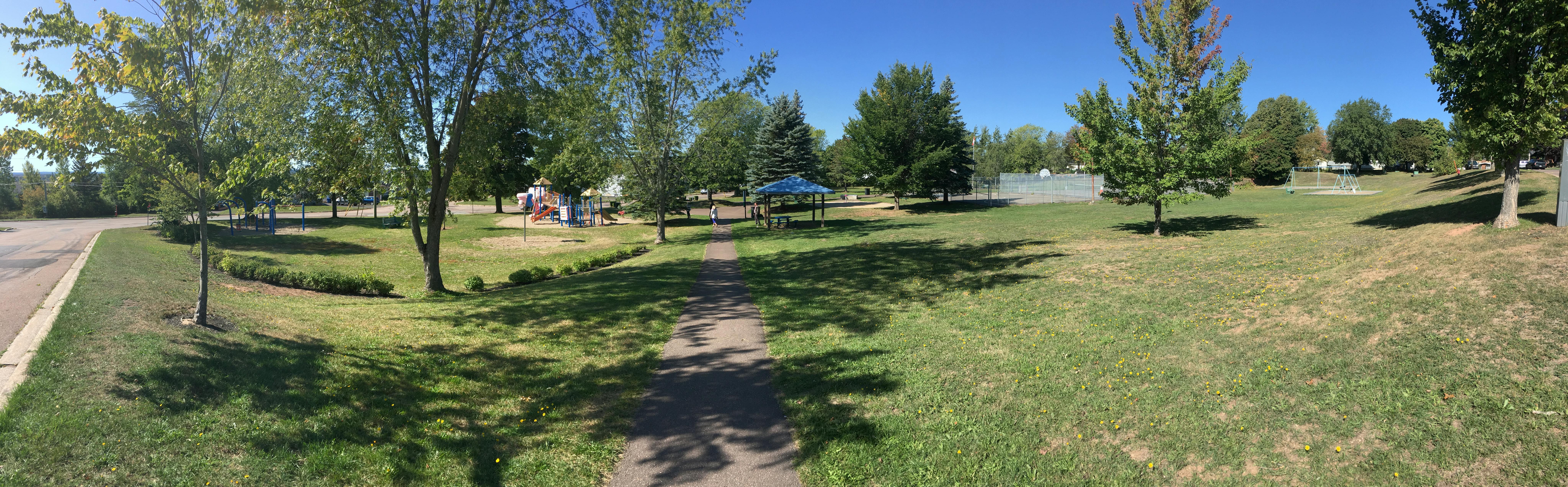 Panoramic view from entrance at Edgehill Drive