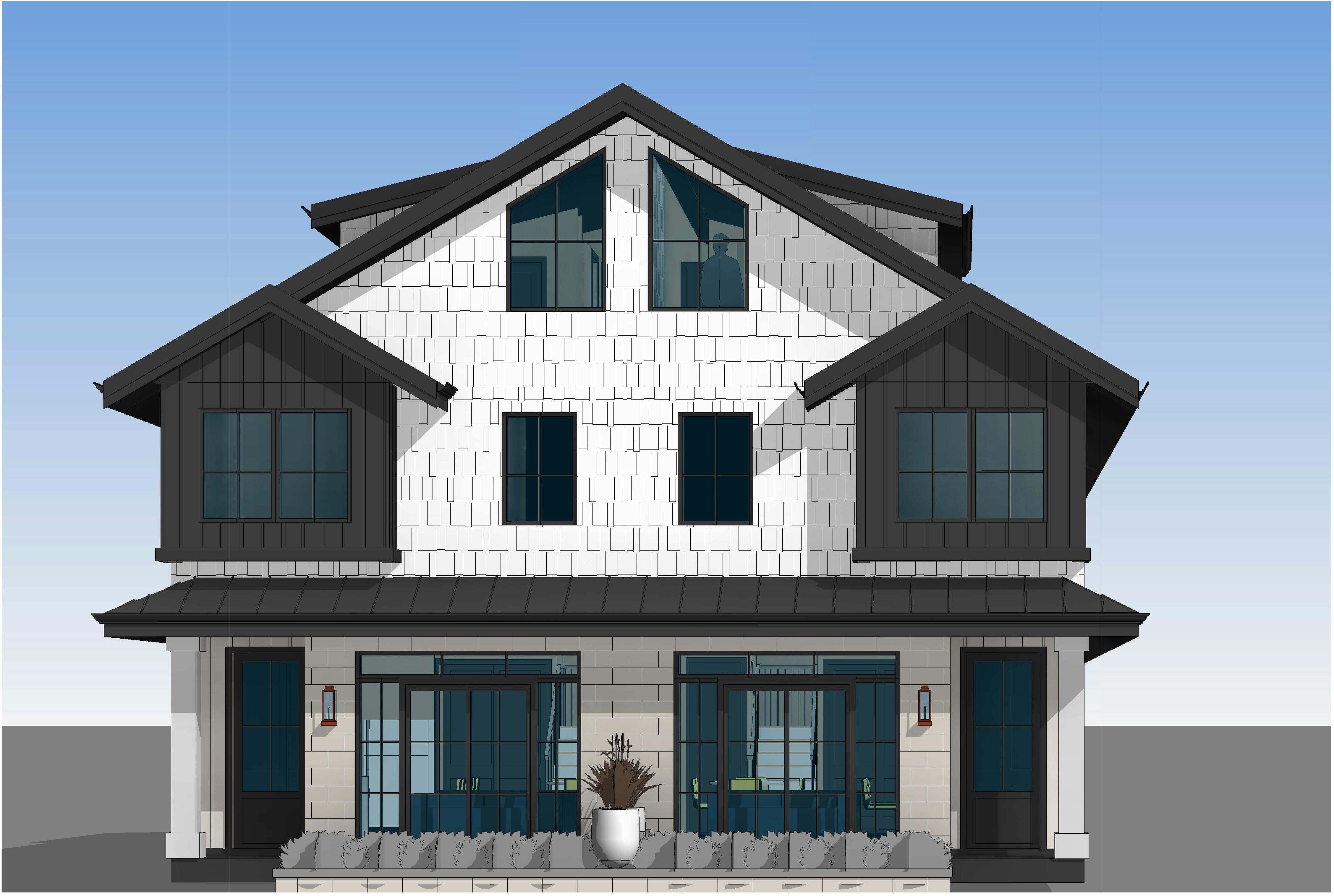 Front View - Unit A and B