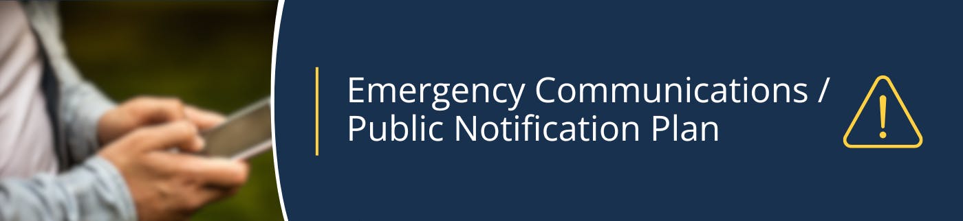 Banner graphic and image for Emergency Communications project page