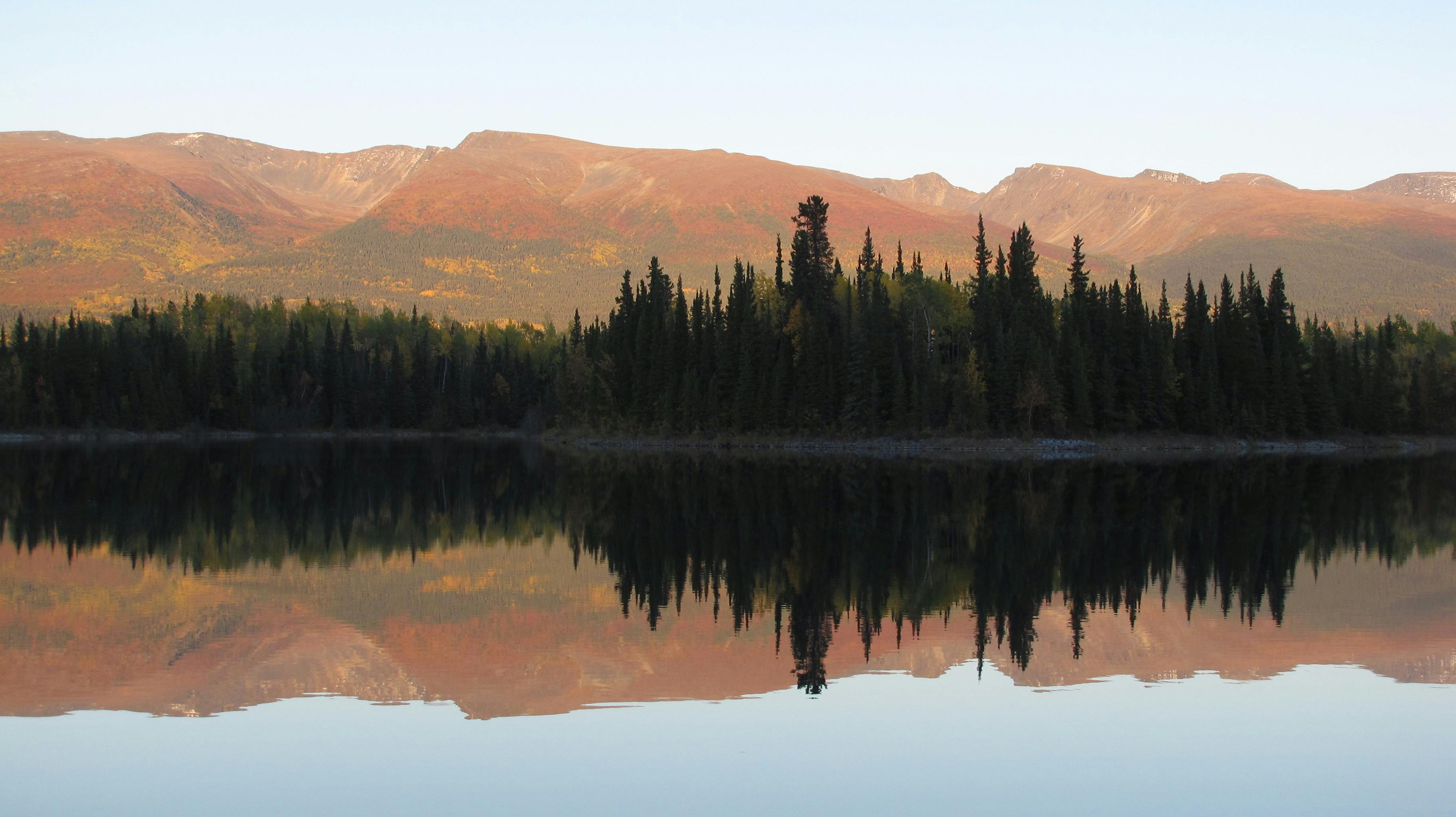 Paddling Boya Lake Looking to the Horseranch Range.jpg