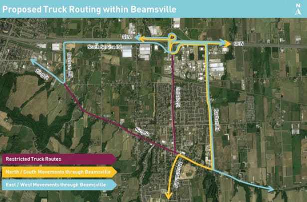 Proposed Truck Bypass Route | Beamsville