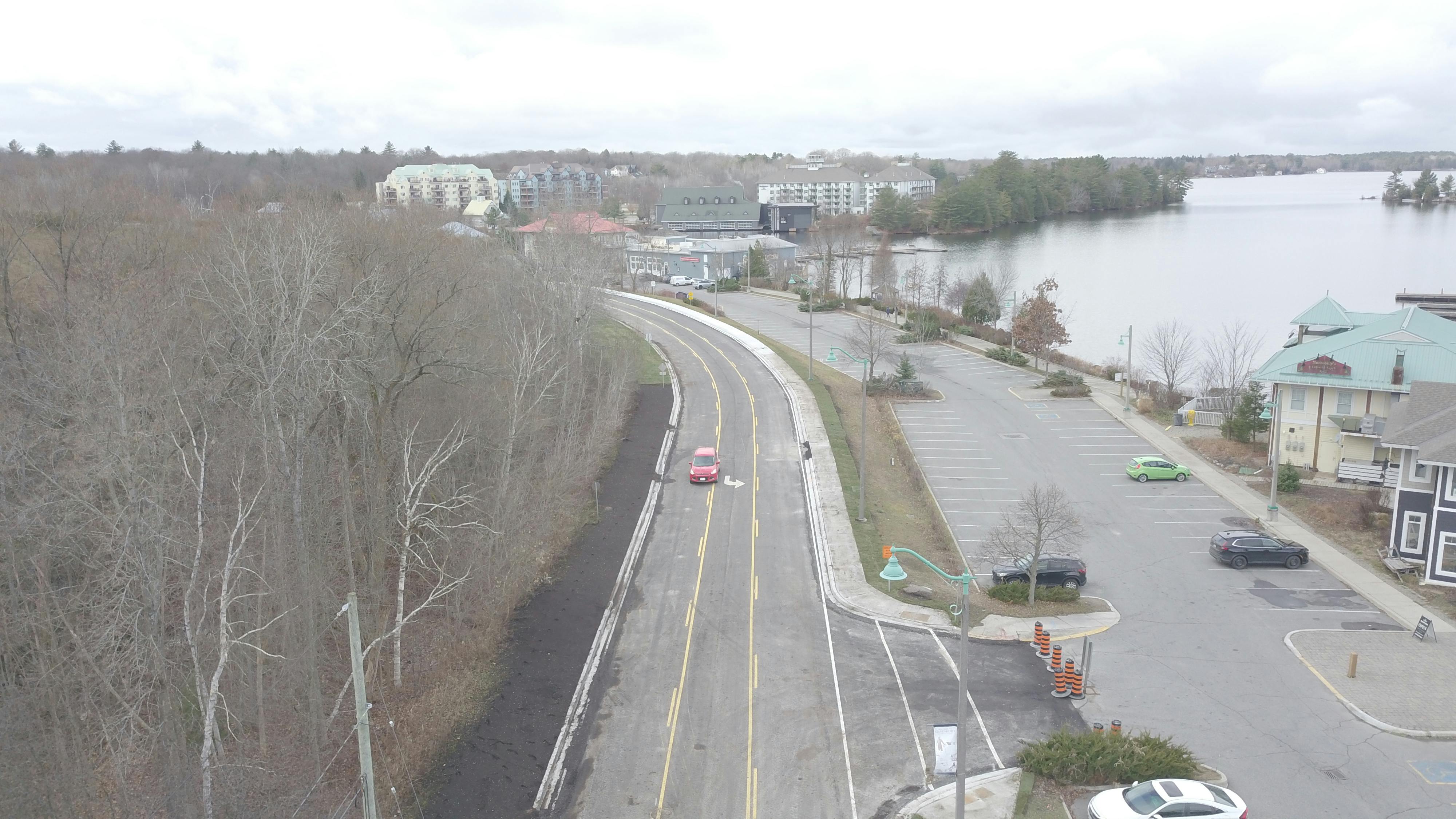 Bay St at Muskoka Wharf.JPG