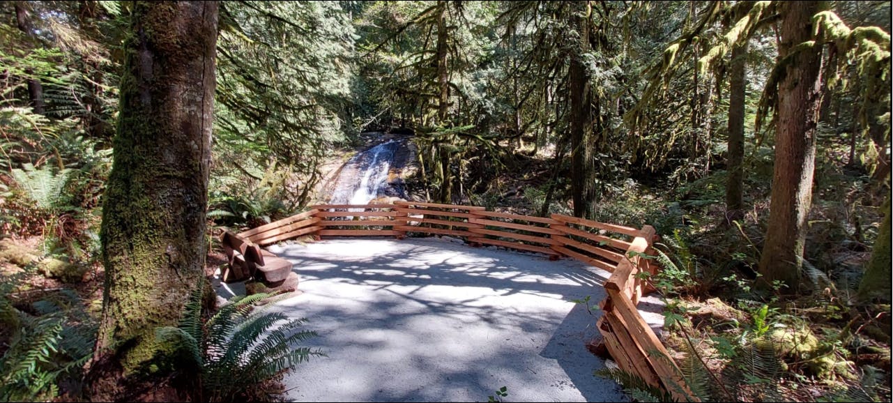 April - Waterfall Viewing Area 