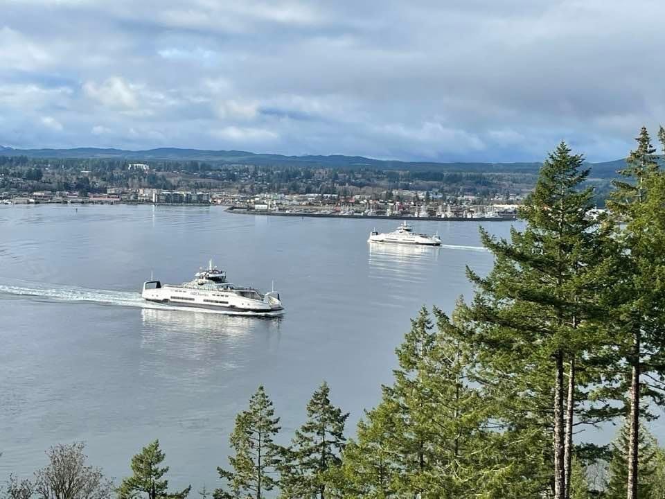 Salish Class Vessels in Passing