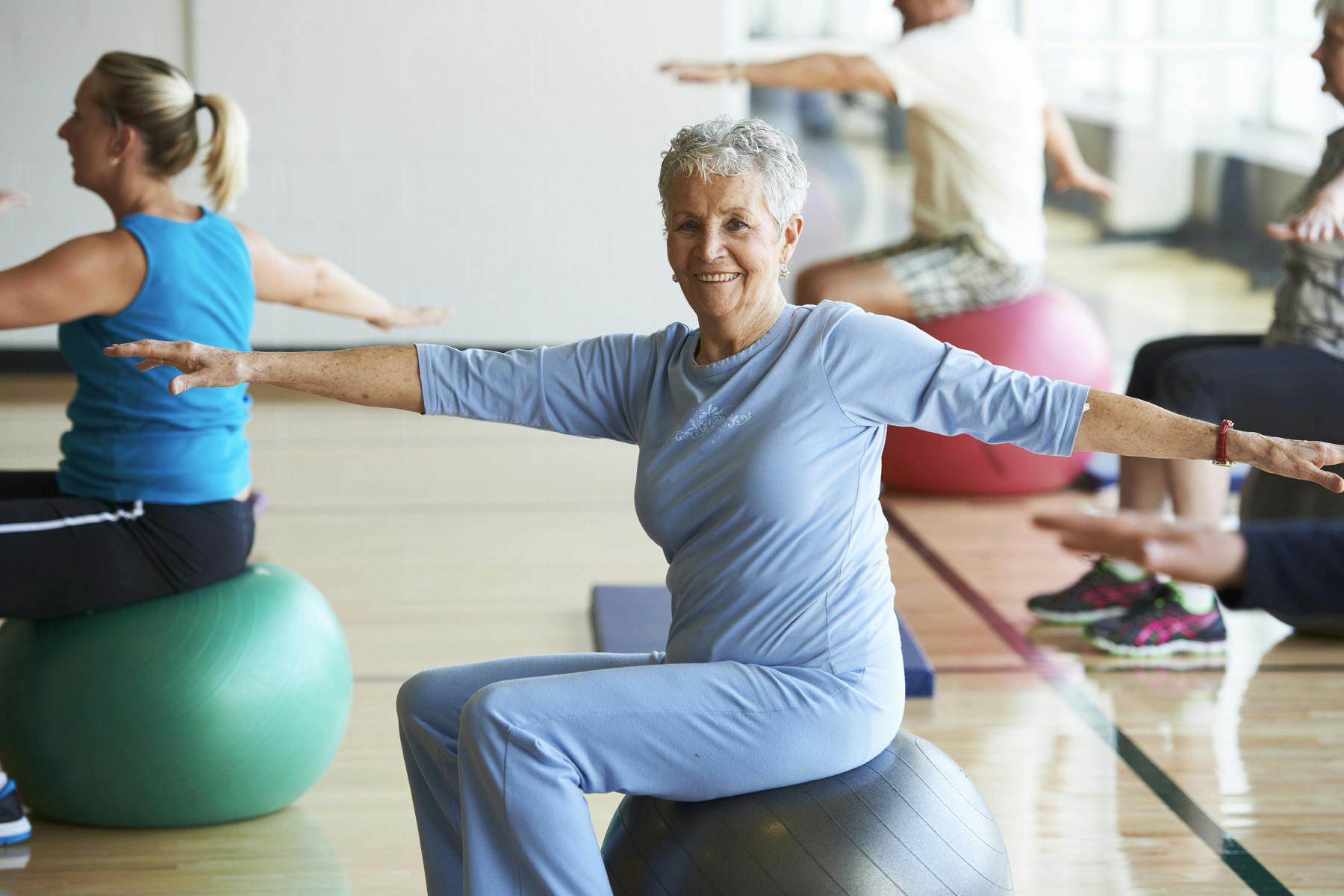 55+ fitness classes