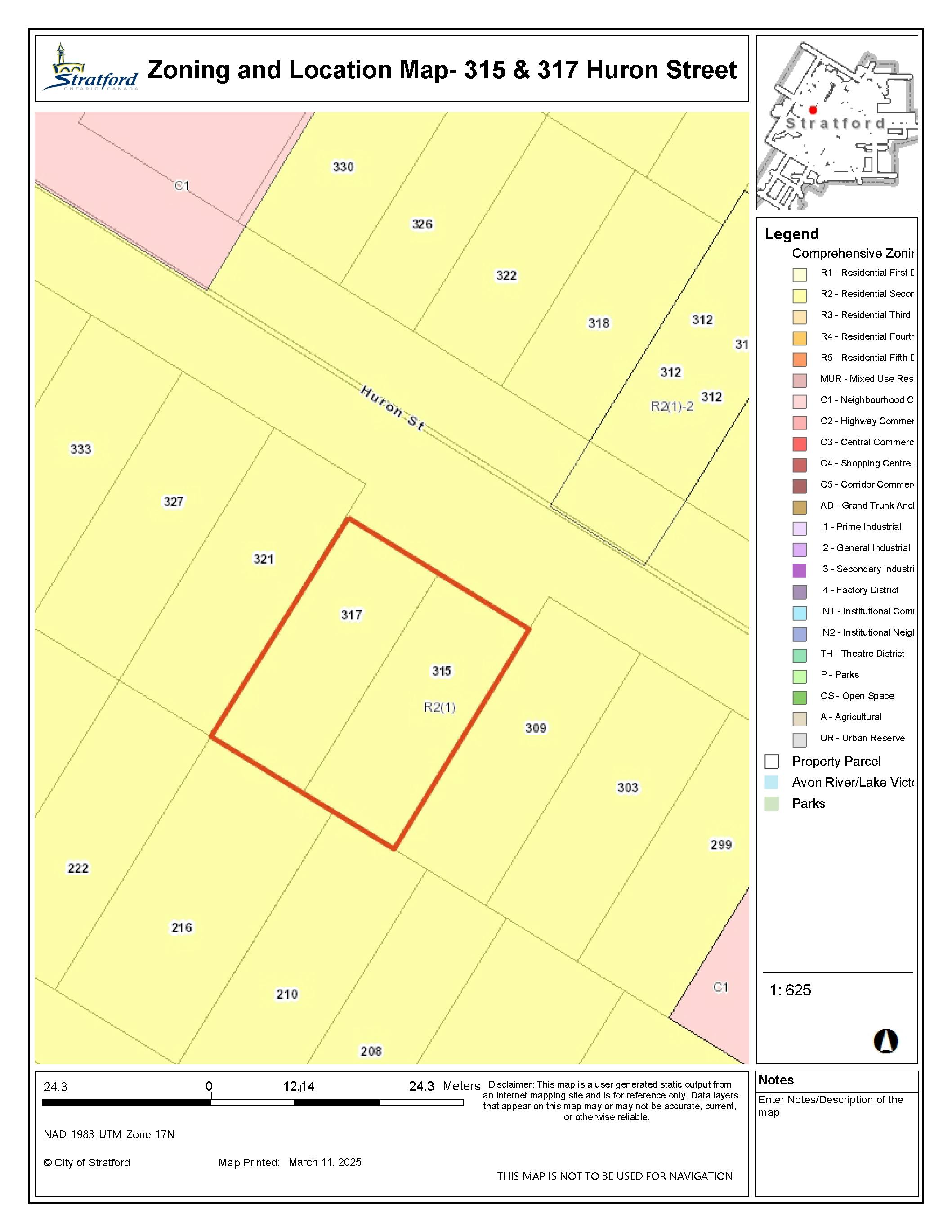 Location Map- 315 317 Huron.png