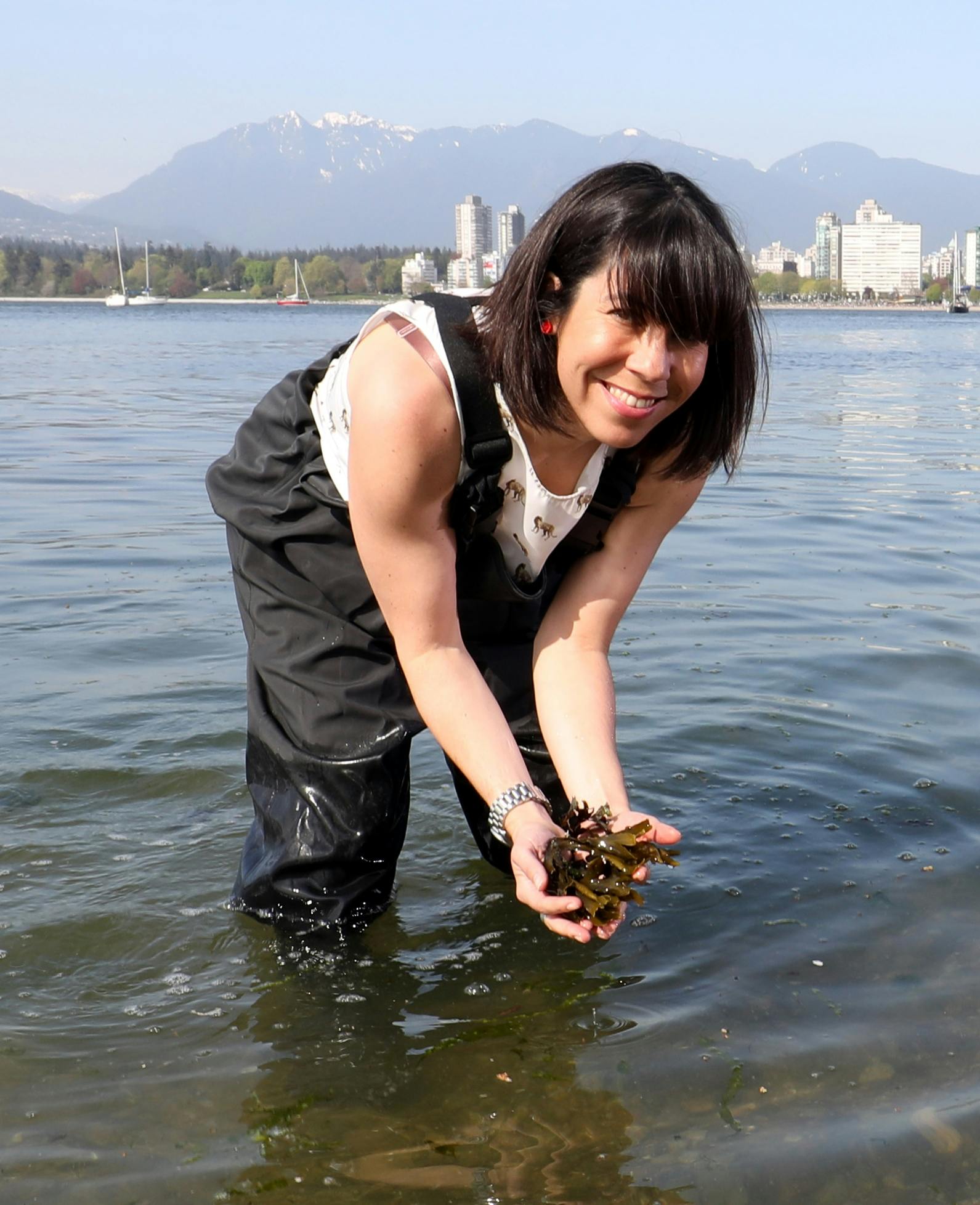 Team member, Angela Danyluk, Biologist