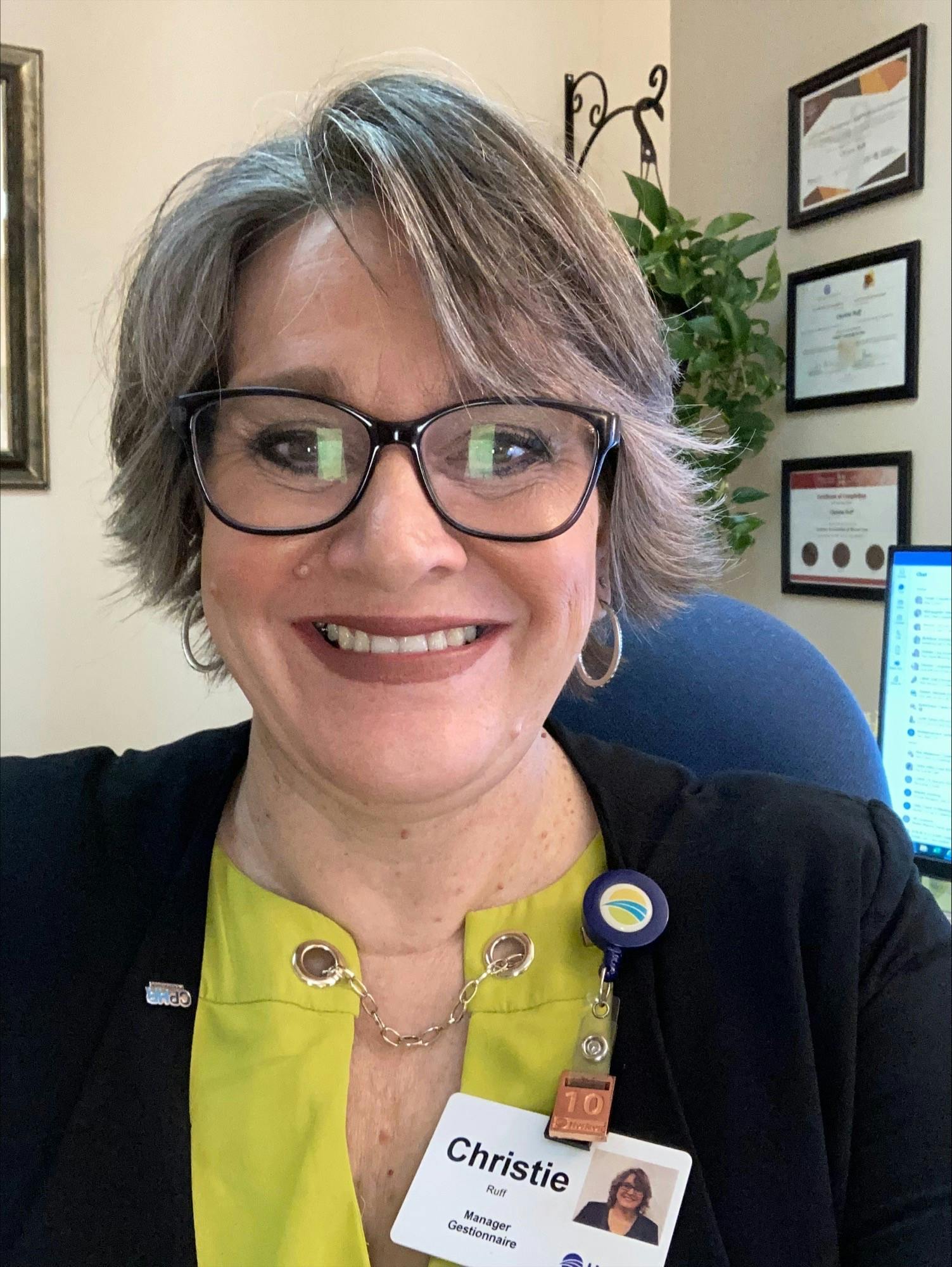 Team member, Christie Ruff