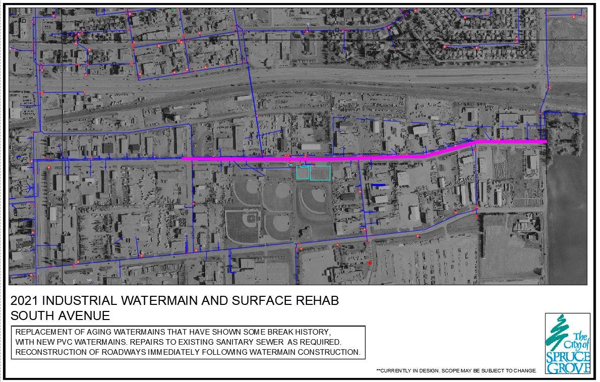 Watermain and Surface Rehab – South Avenue