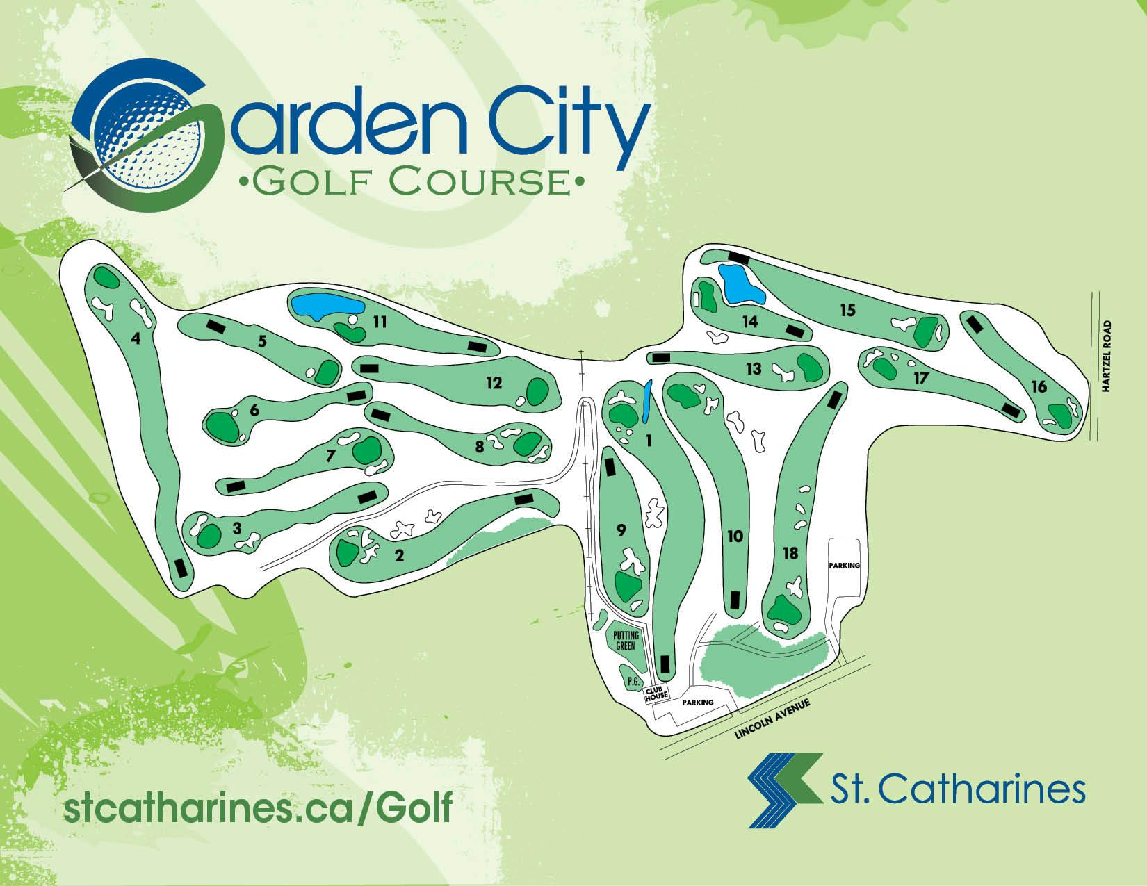 Garden City Golf Course layout