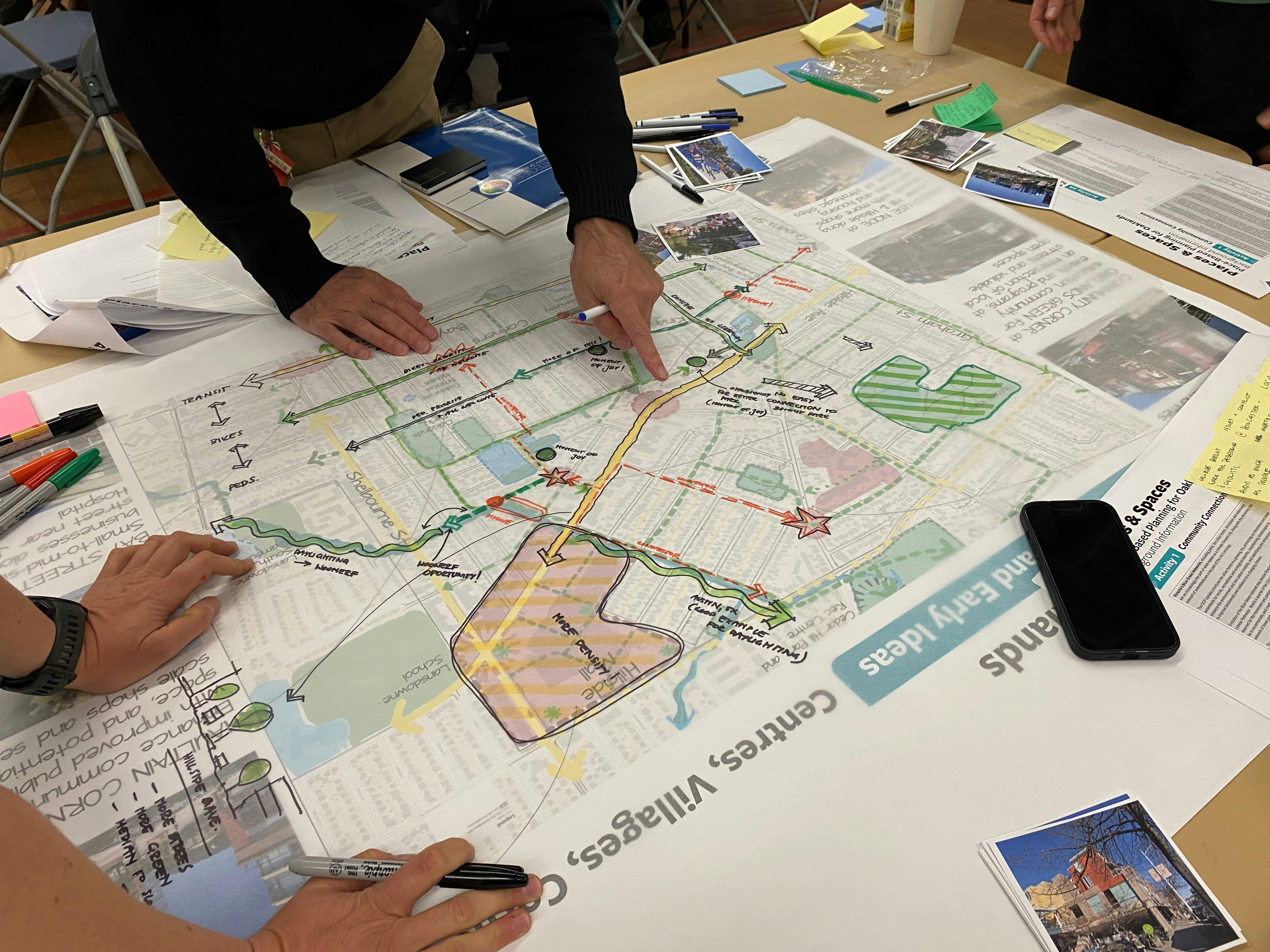 Places & Spaces Ideas Workshop: Oaklands 