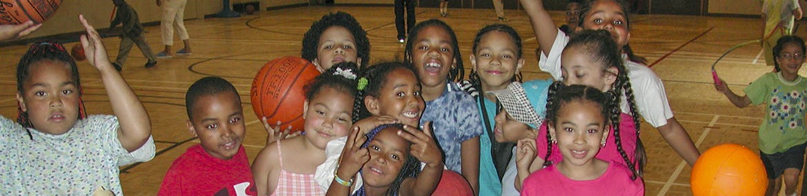 Children playing at the George Dixon Centre