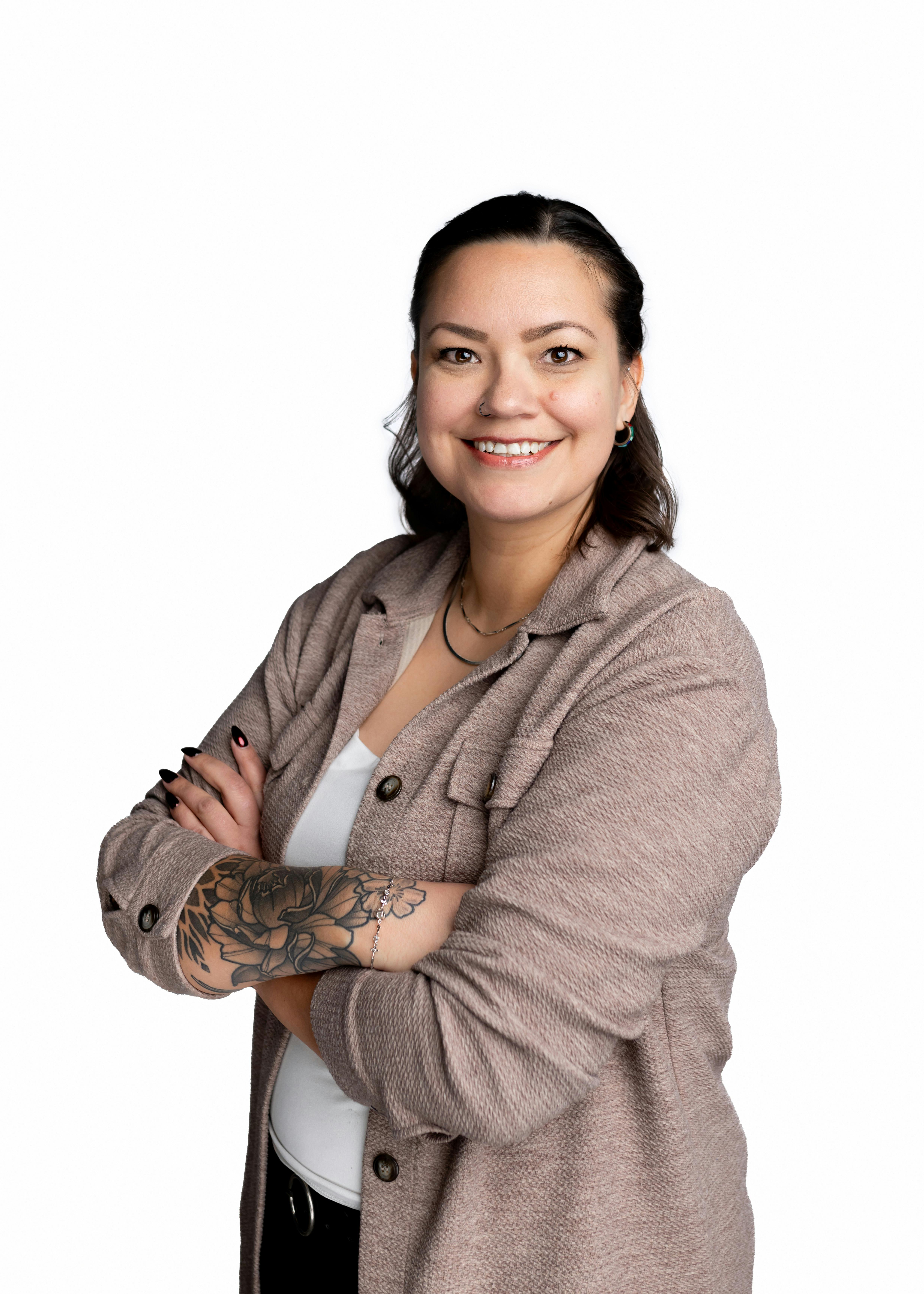 Team member, Jenn Nepoose 
