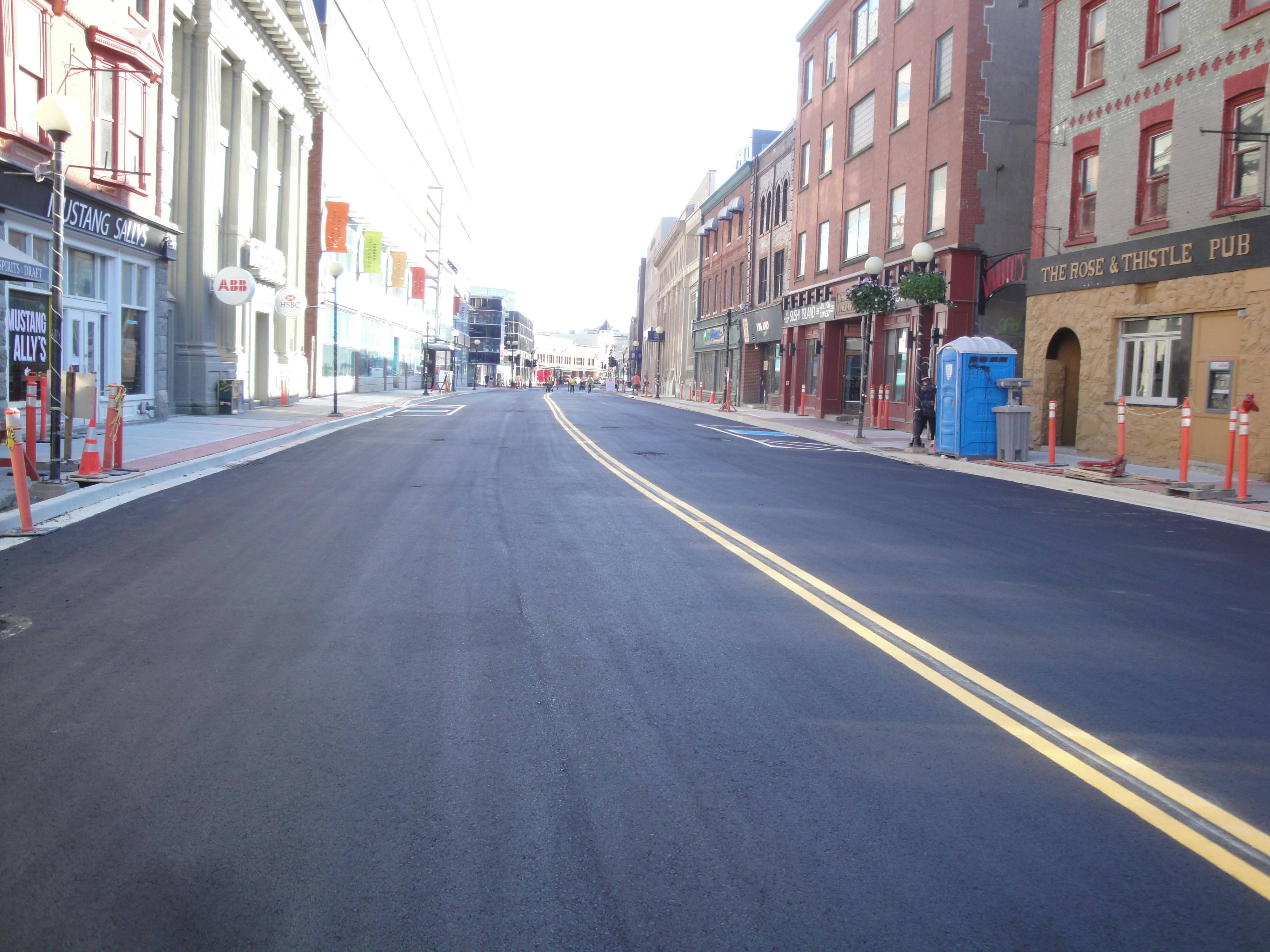 Water Street looking west