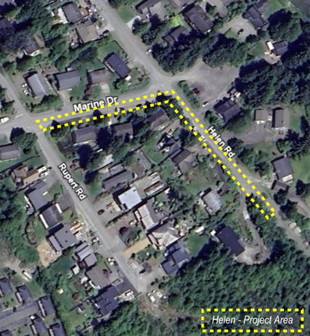 Helen Road Project Area