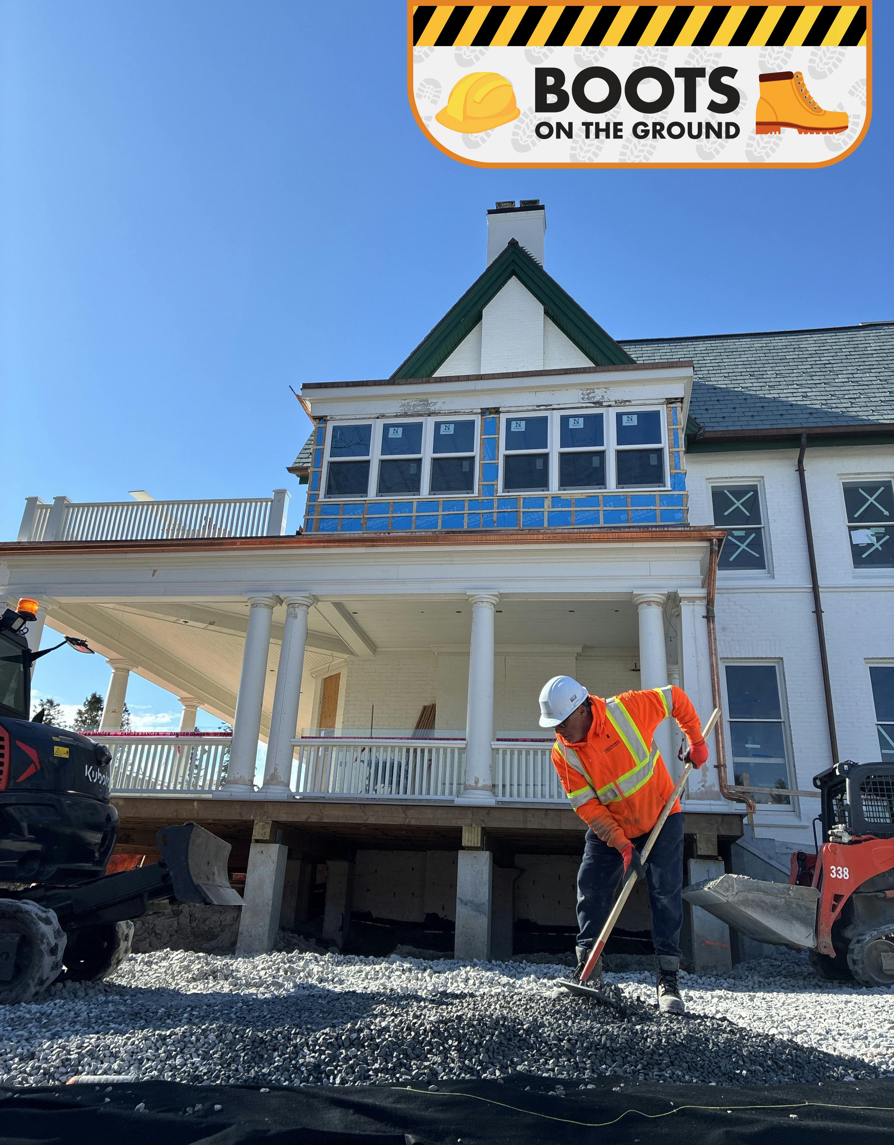Boots on the Ground - Preparing for pavers