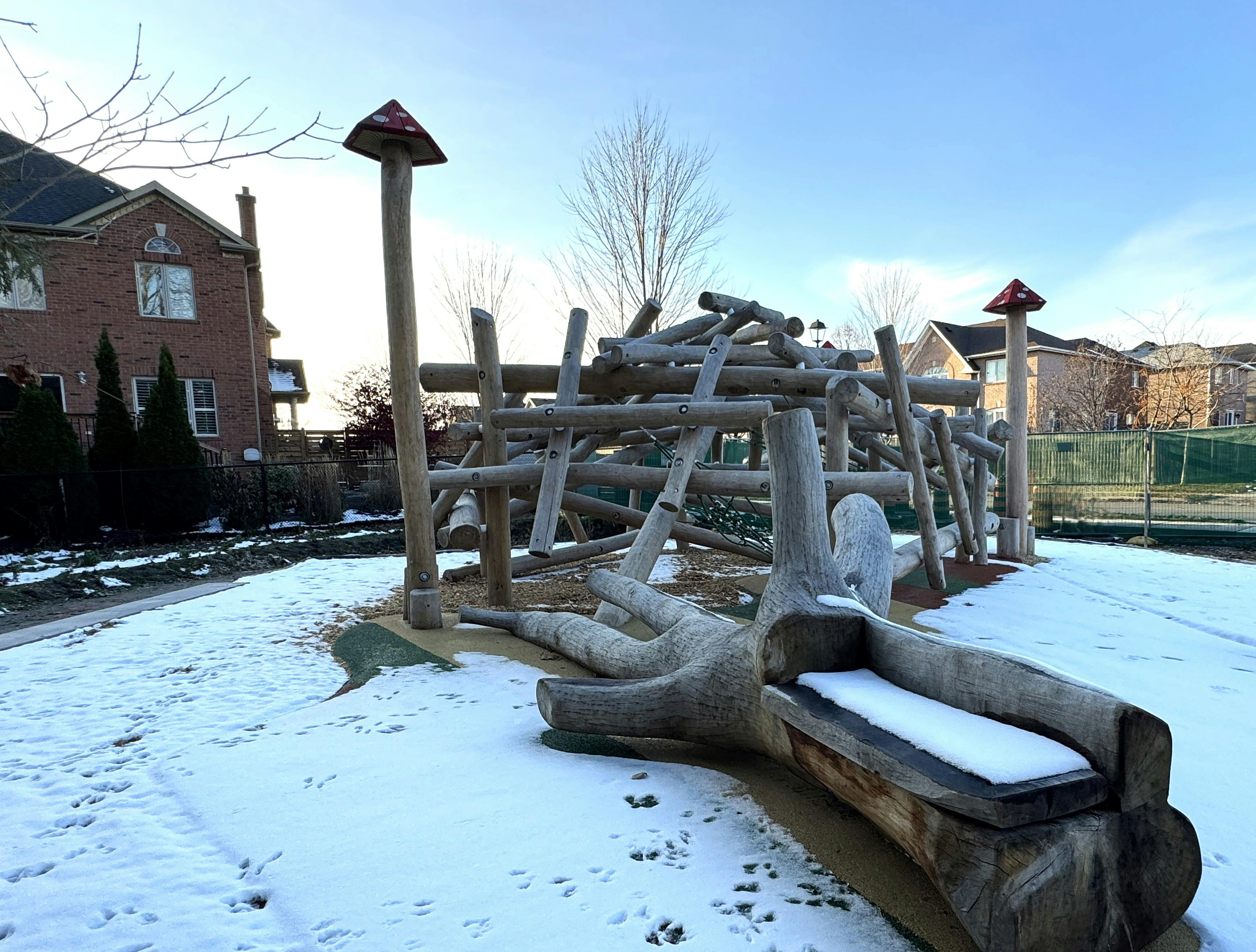 Climb the Hollow Log Play Park
