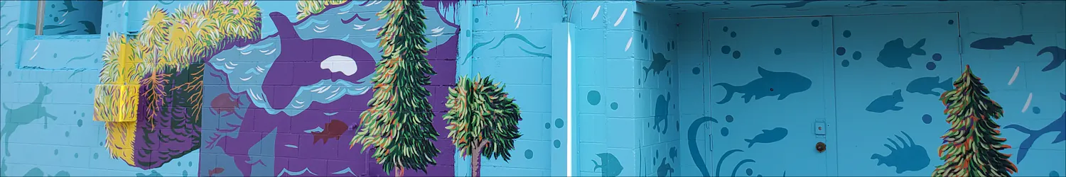image of ocean scene public art in abbotsford