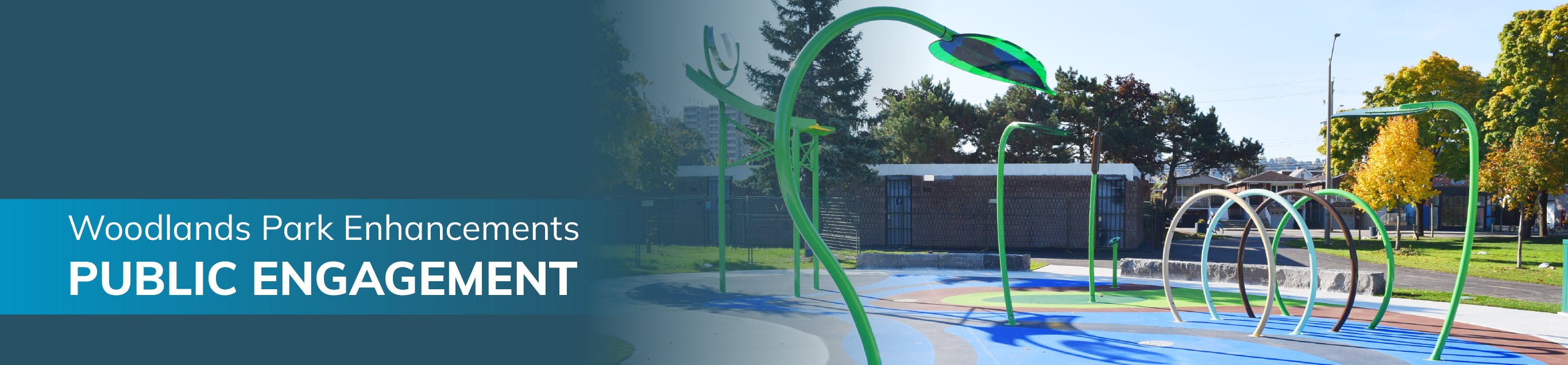 spray pad in city park