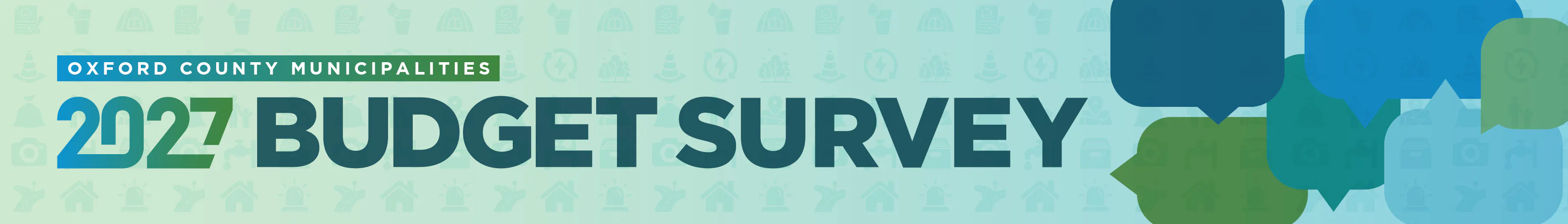 2027 Budget survey